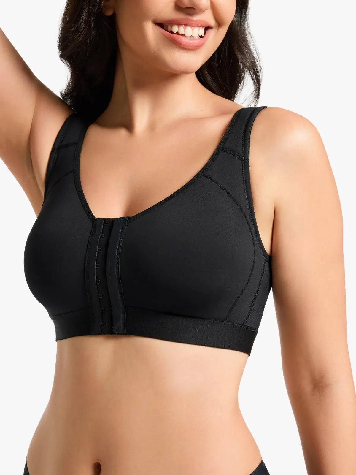Front-Closure Comfort Post-Surgery Support Bra