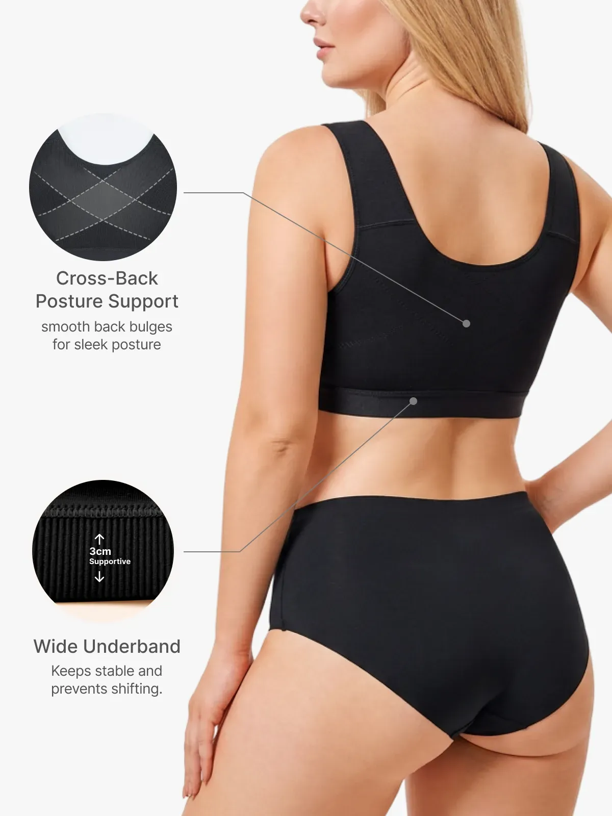 Front-Closure Comfort Mastectomy Everyday Bra