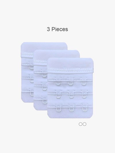 BRABIC Women Pack of 3 Soft 3 Hooks Bra Extender BE005