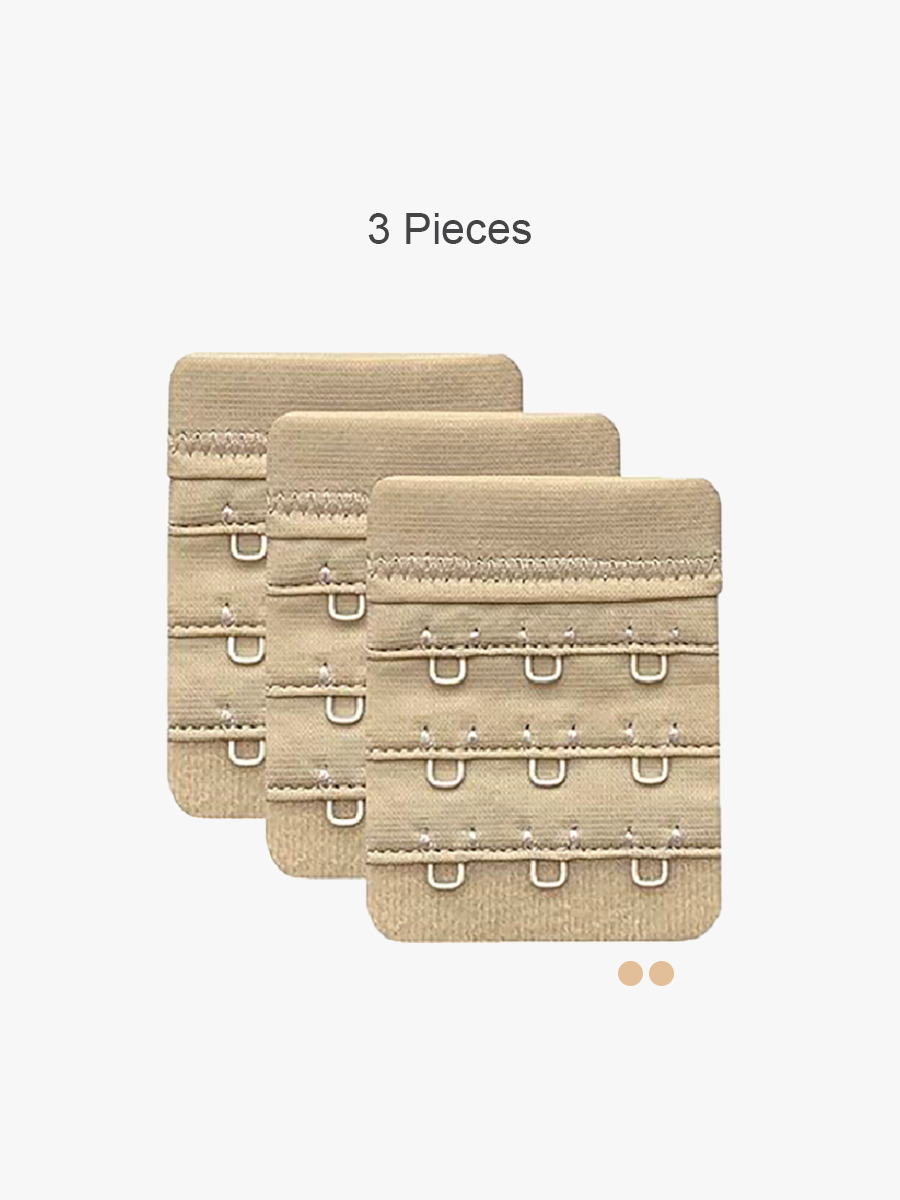 3 Pieces Soft Bra Extenders-Brabic
