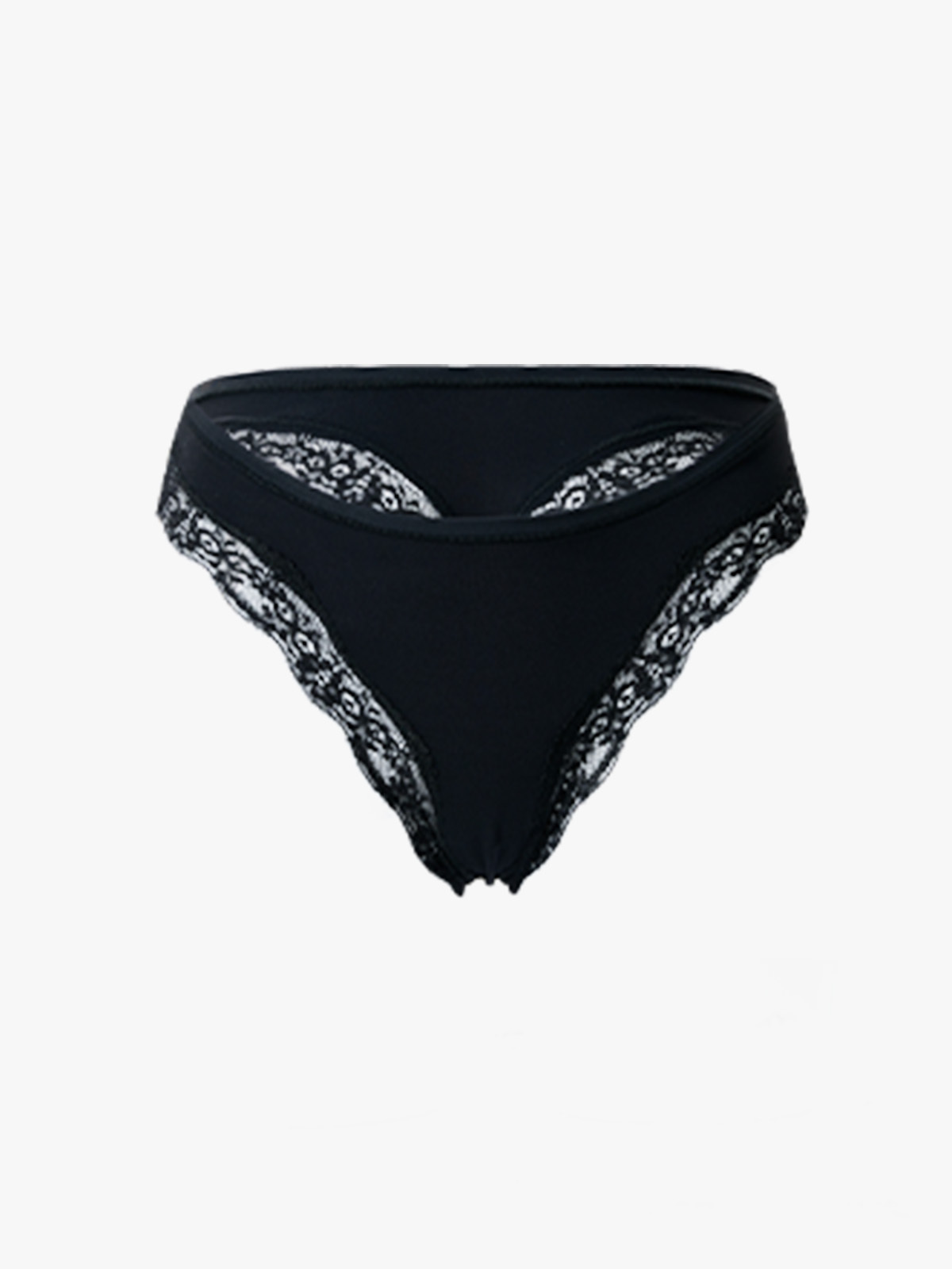 Lace Trim Skin Friendly Thong