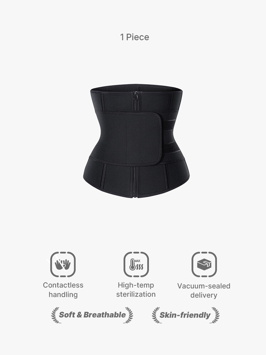 Neoprene Sweat Waist Trainer for Women Slim Waist Corset Trimmer Shaper Belt Waist Cinchers-Brabic