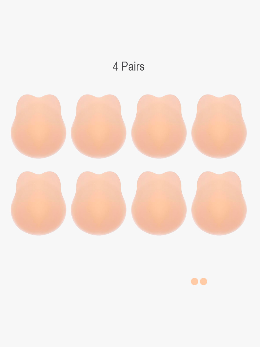 BRABIC Women Breast Petals Pasties Silicone Strapless Adhesive Bras BP004 ﻿