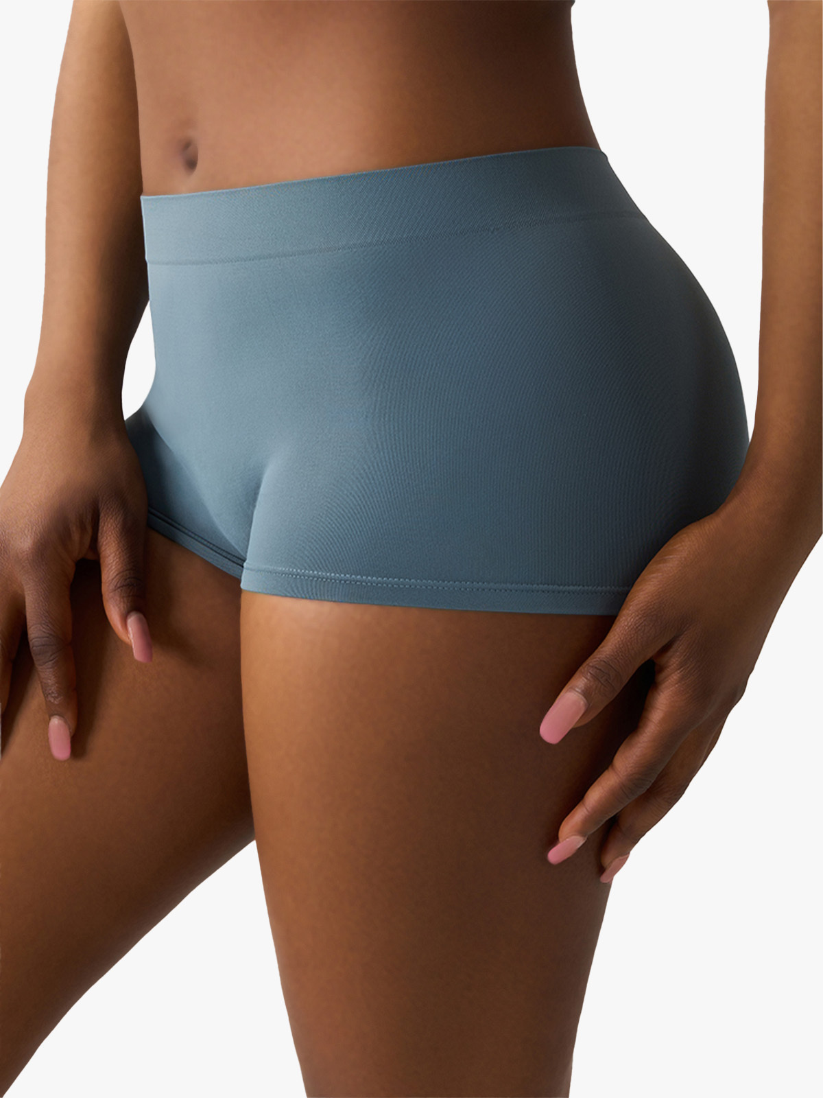 Stretch Soft Boy Shorts-Brabic