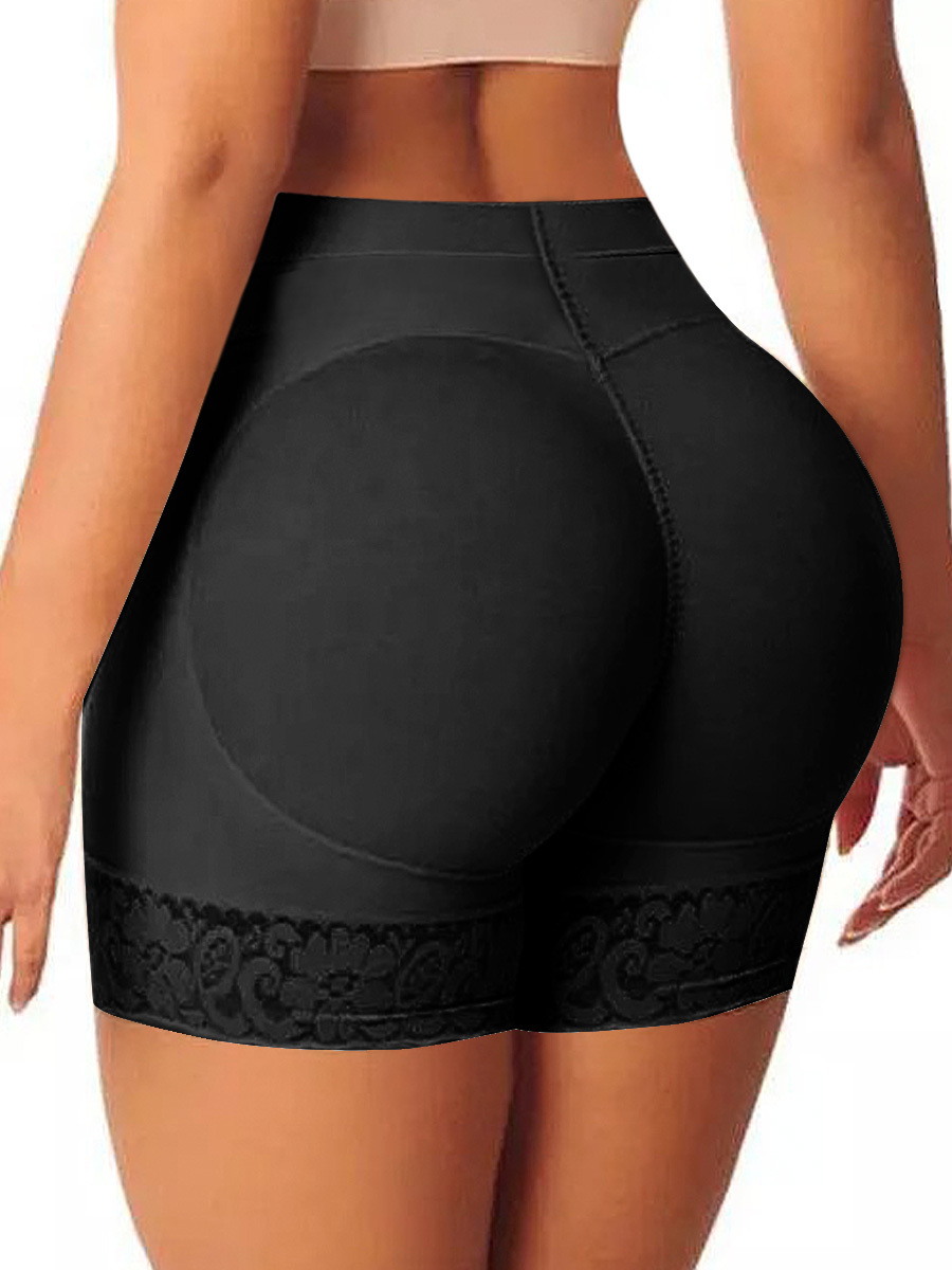 Natural Padded Butt Lift Lace Shapewear Control Panties Bigger Butt Enhancer-Brabic