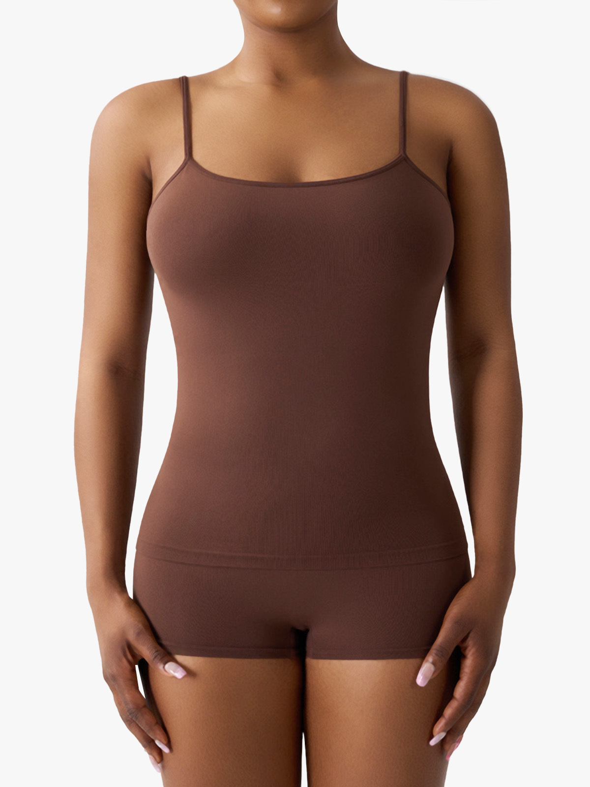 Seamless Compression Adjustable Straps Cami-Brabic
