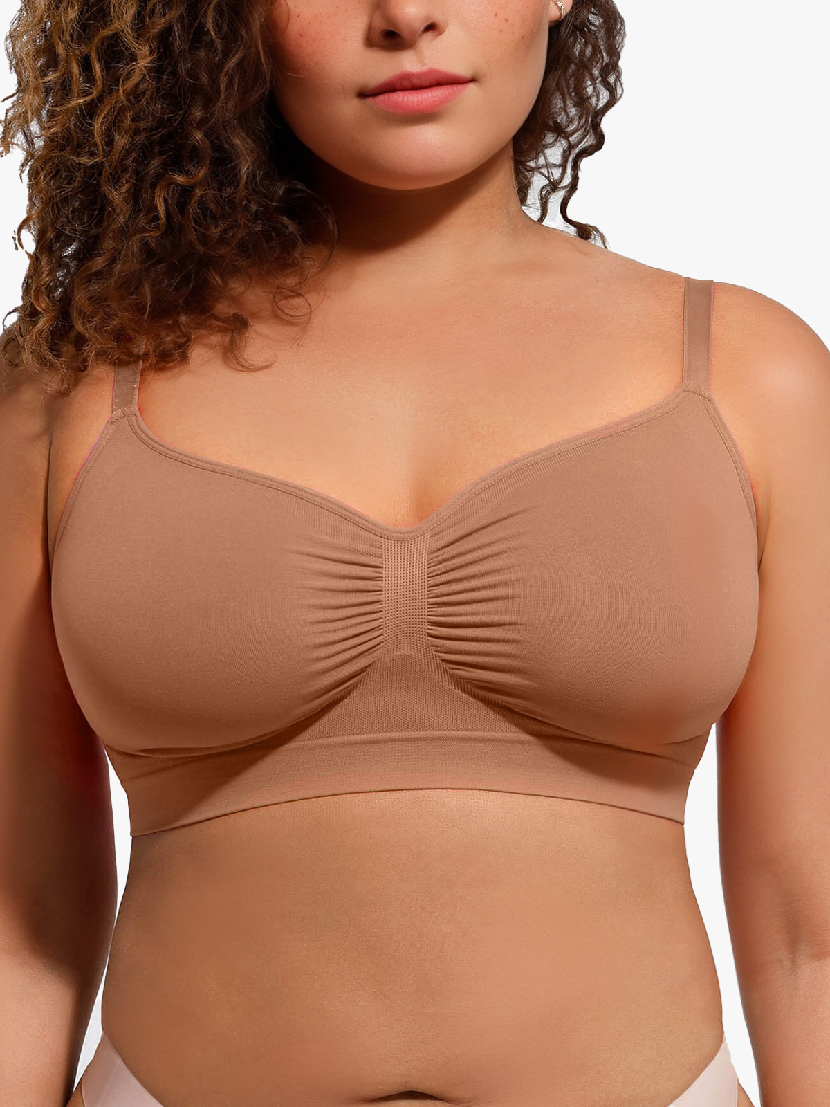 Everyday Seamless Comfort All-Day Wear Wireless Bra-Brabic