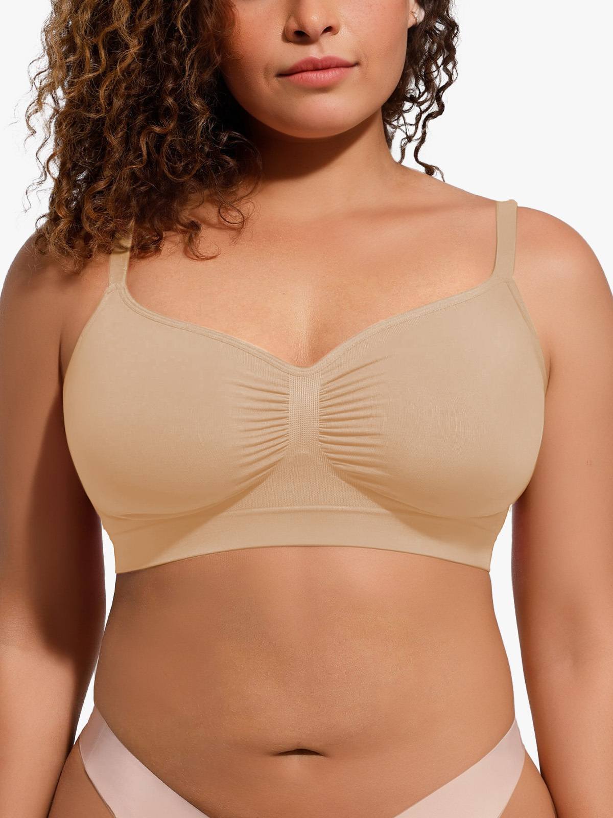 Comfort senza cuciture per tutti i giorni, reggiseno wireless per un uso prolungato - Brabic