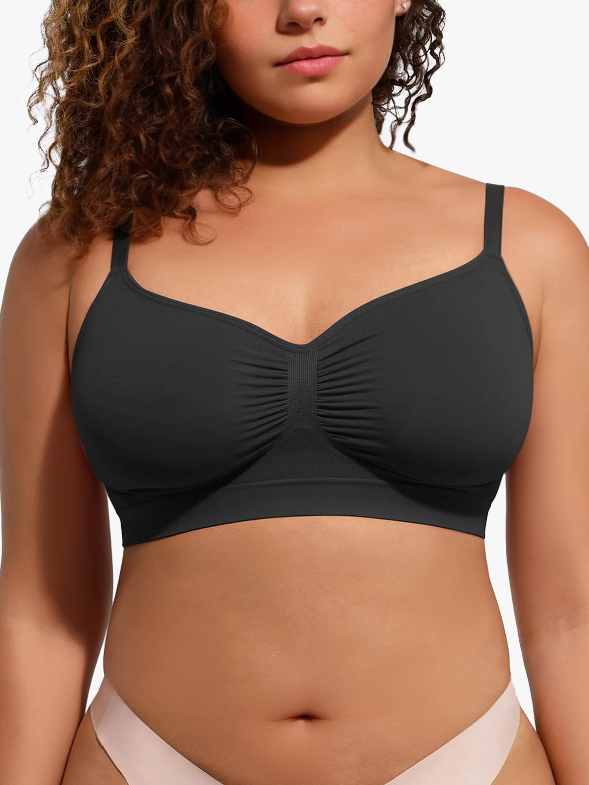 Everyday Seamless Comfort All-Day Wear Wireless Bra-Brabic