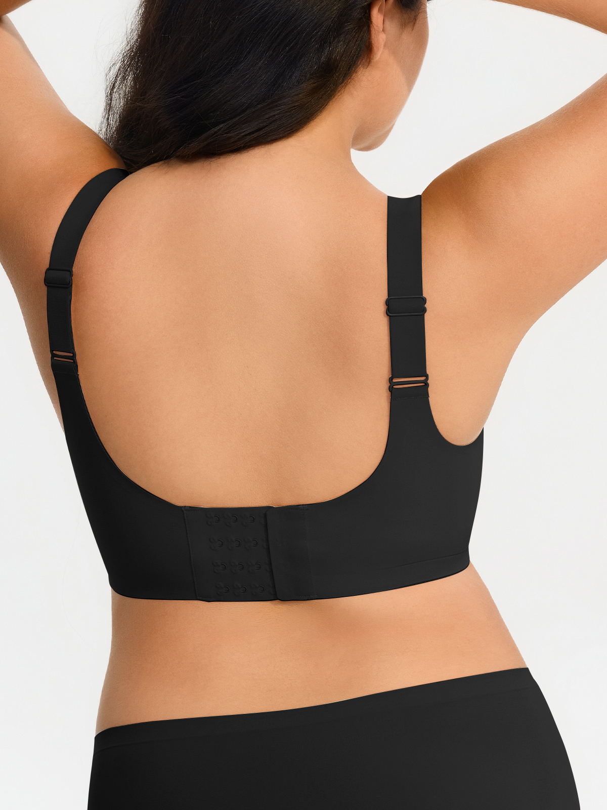 Mesh Insert Plunge Push up Wireless Everyday Bra