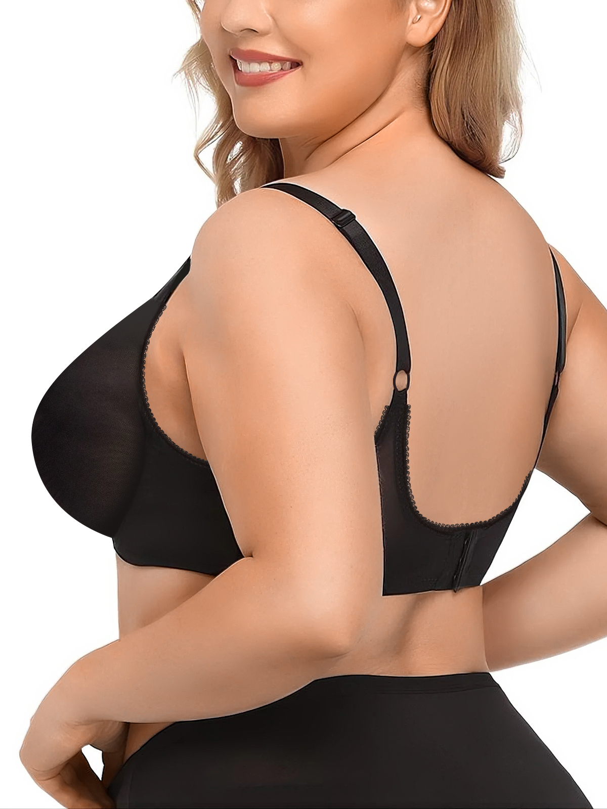 Sheer Mesh Breathable Wireless Everyday Bra