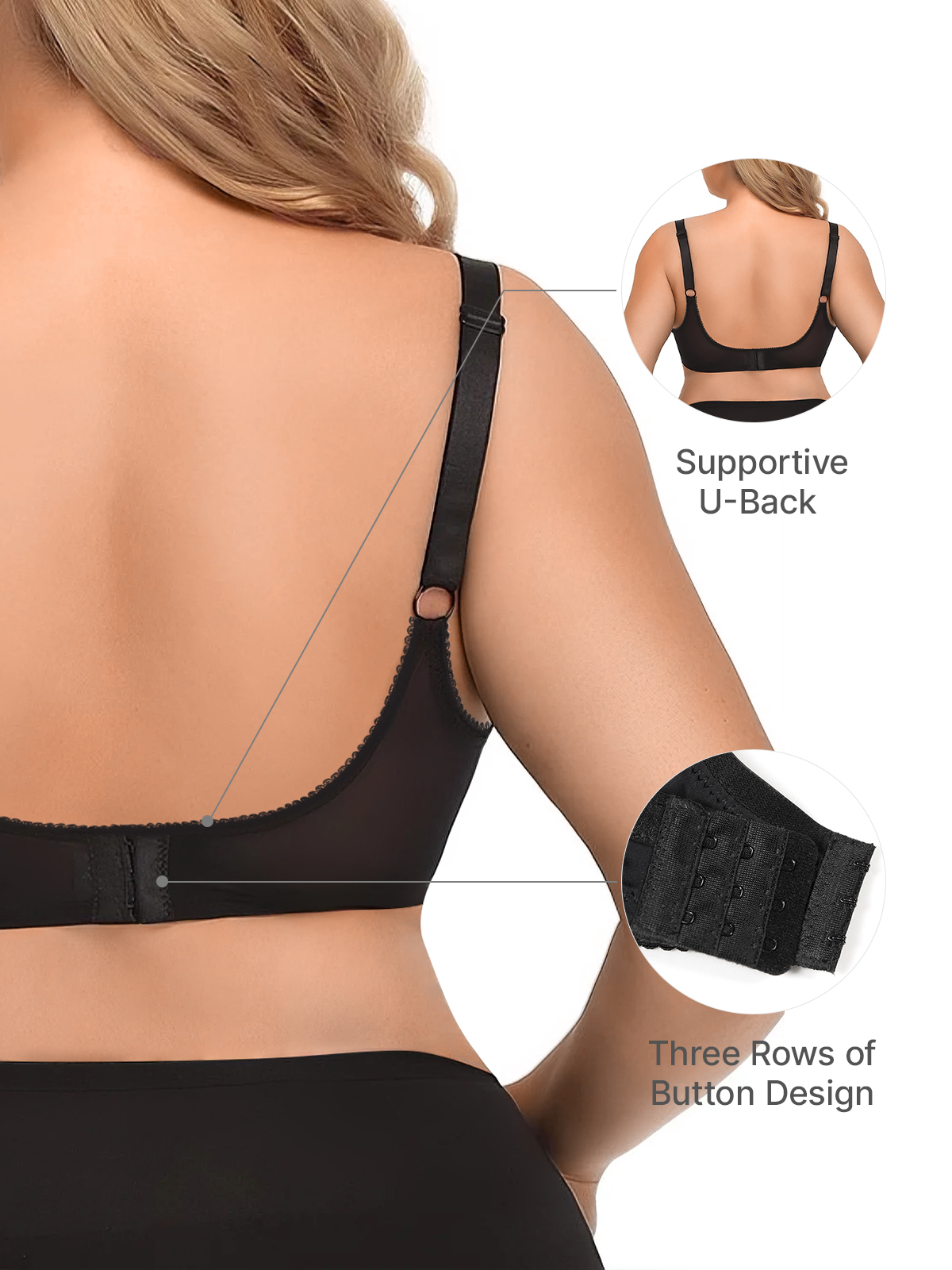 Sheer Mesh Breathable Wireless Everyday Bra