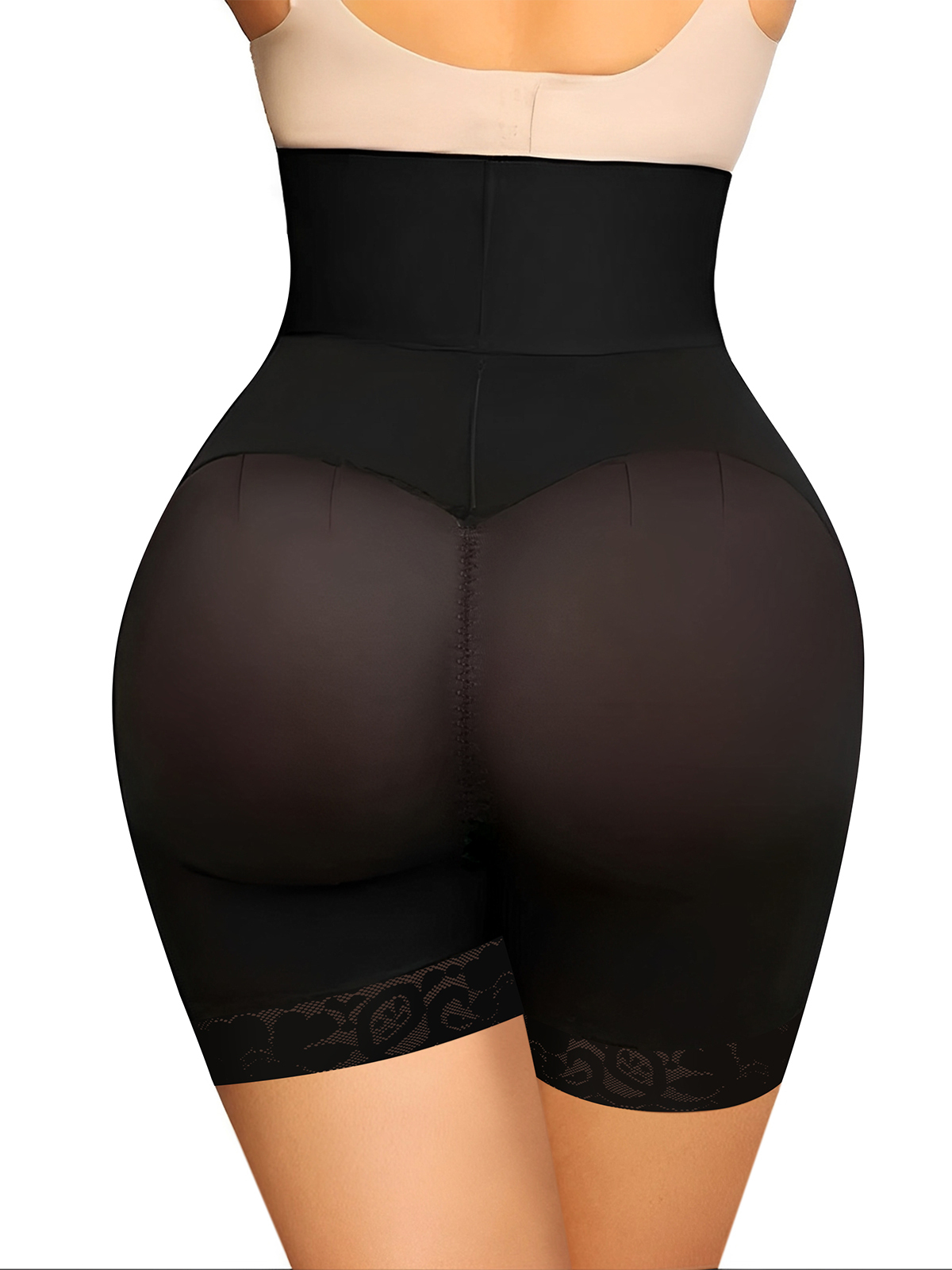 Front Buckle High Waist Tummy Control Crotch Opening Control Panty