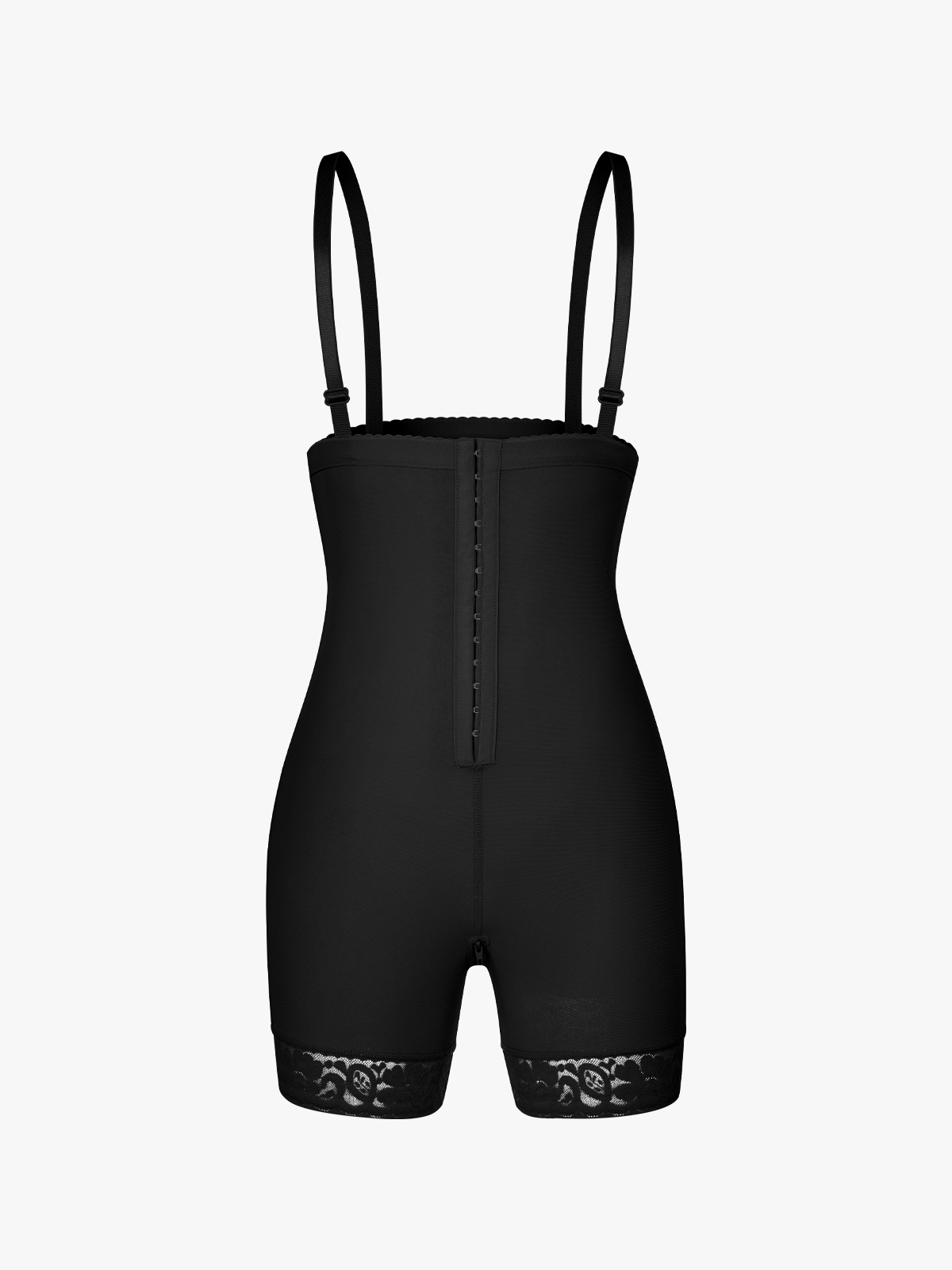 Tummy Control Butt Lifting Crotch Opening Control Panty with Detachable Straps