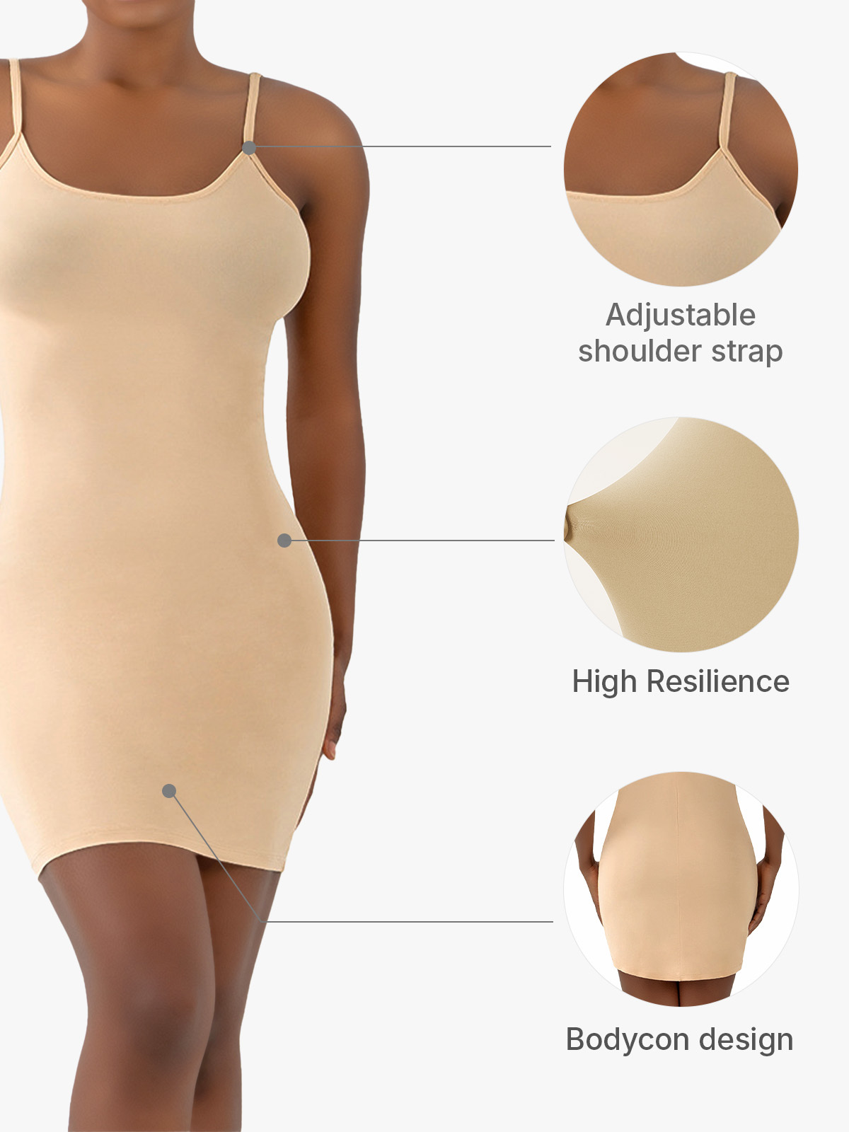 Seamless Comfort Cami Mini Dress  