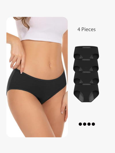 BRABIC Underwear Menstrual Period Panties Hipster Panty for Female HI002