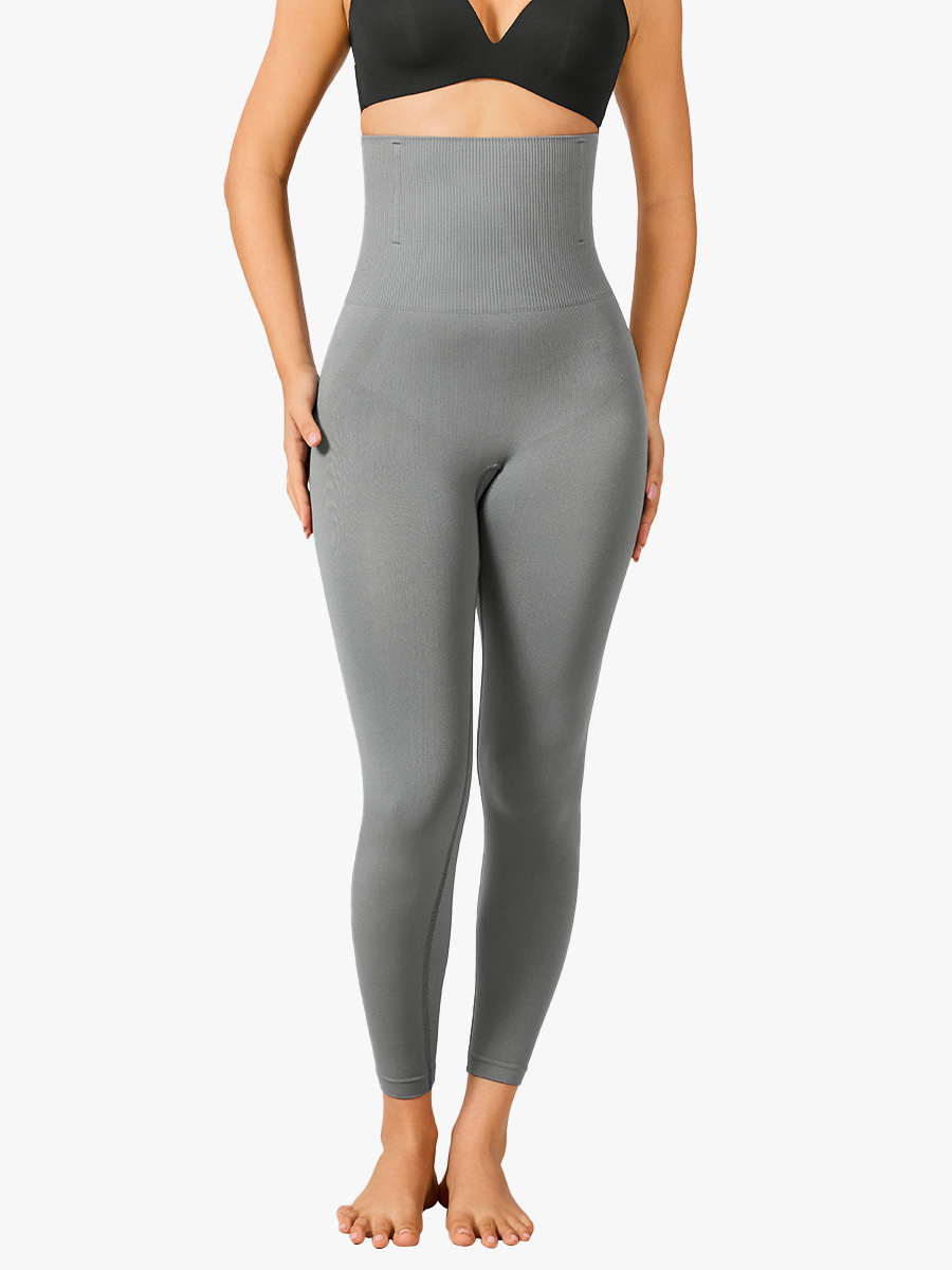 Seamless Butt Lift High Rise Shapewear Leggings Tummy Control Tights-Brabic