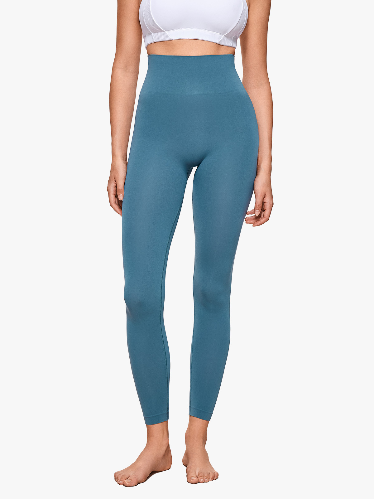 Seamless High Waist Tummy Control Shapewear Leggings-Brabic