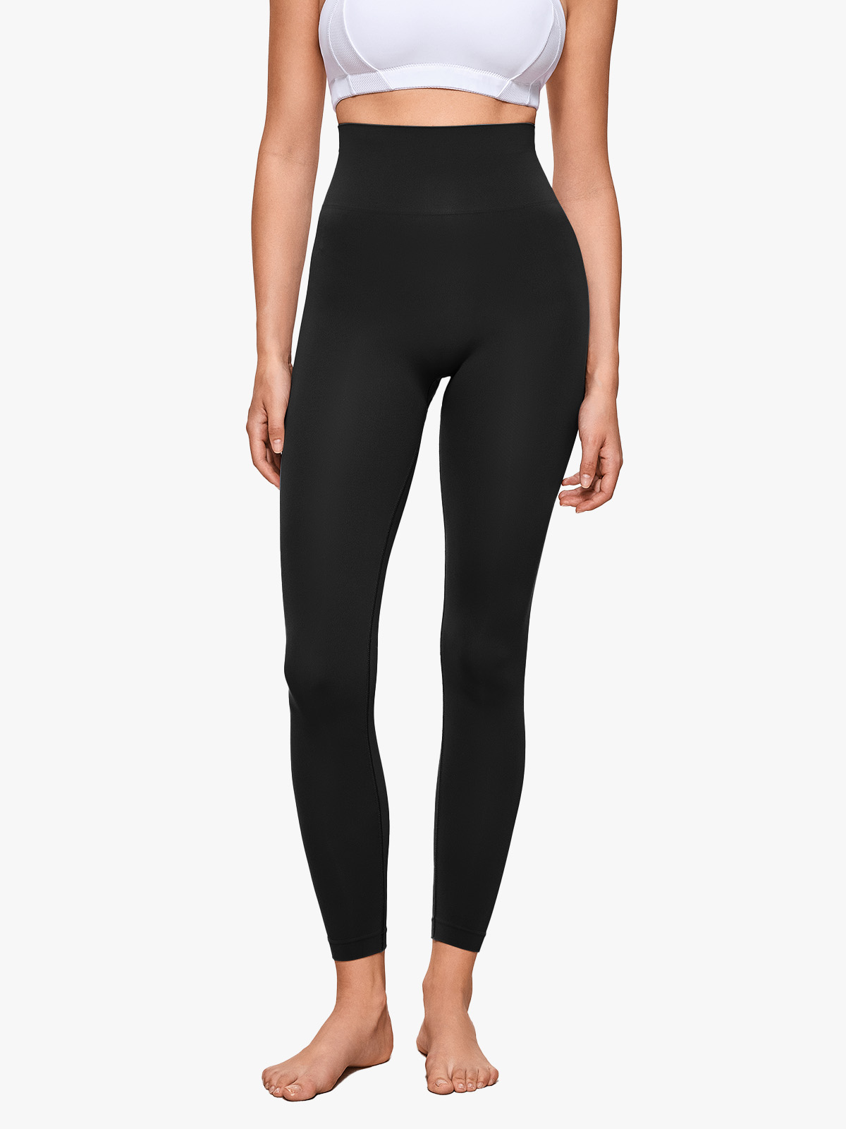 Seamless High Waist Tummy Control Shapewear Leggings-Brabic