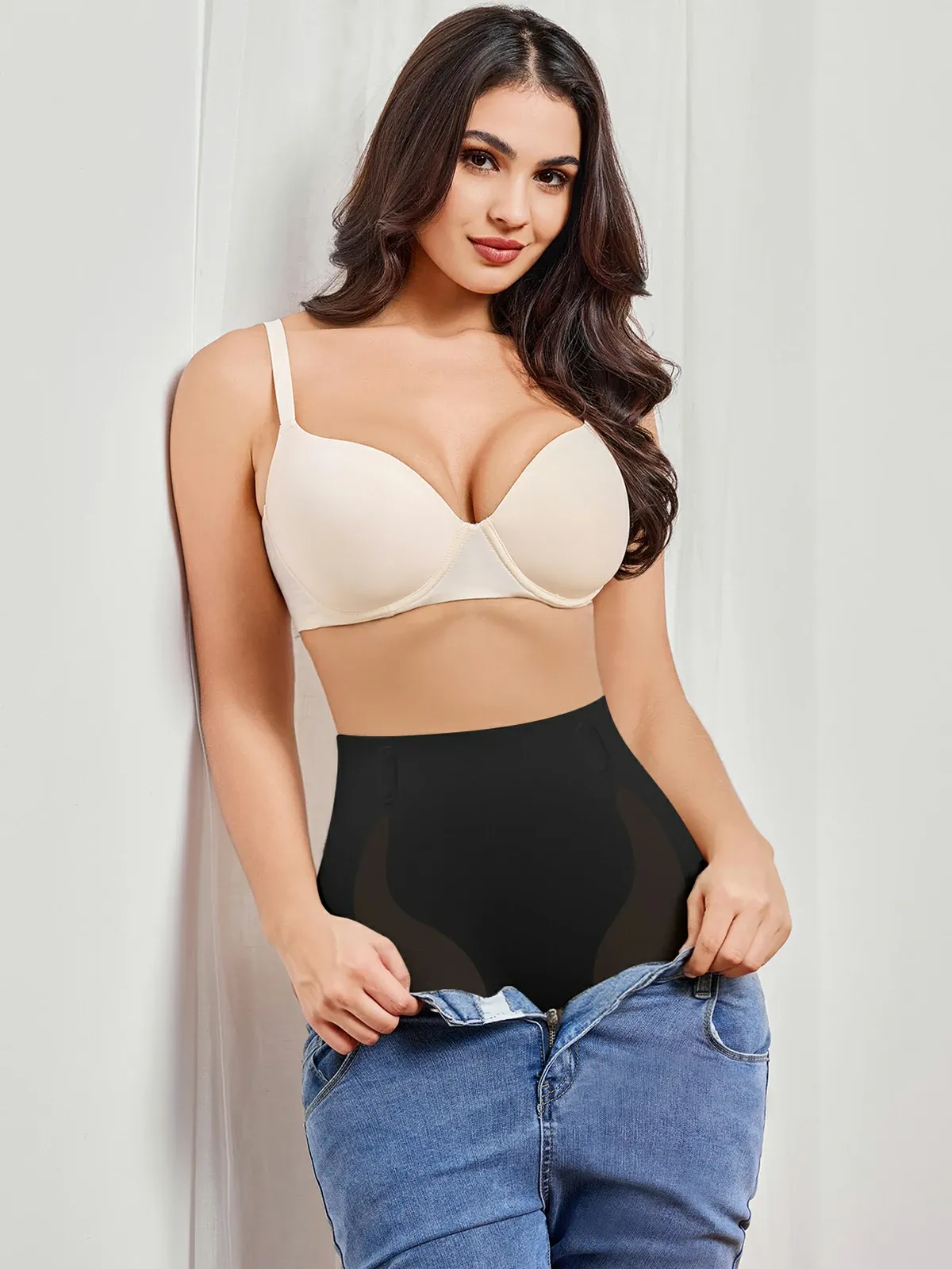 High Waist Belly Smoothing Invisible Shorts