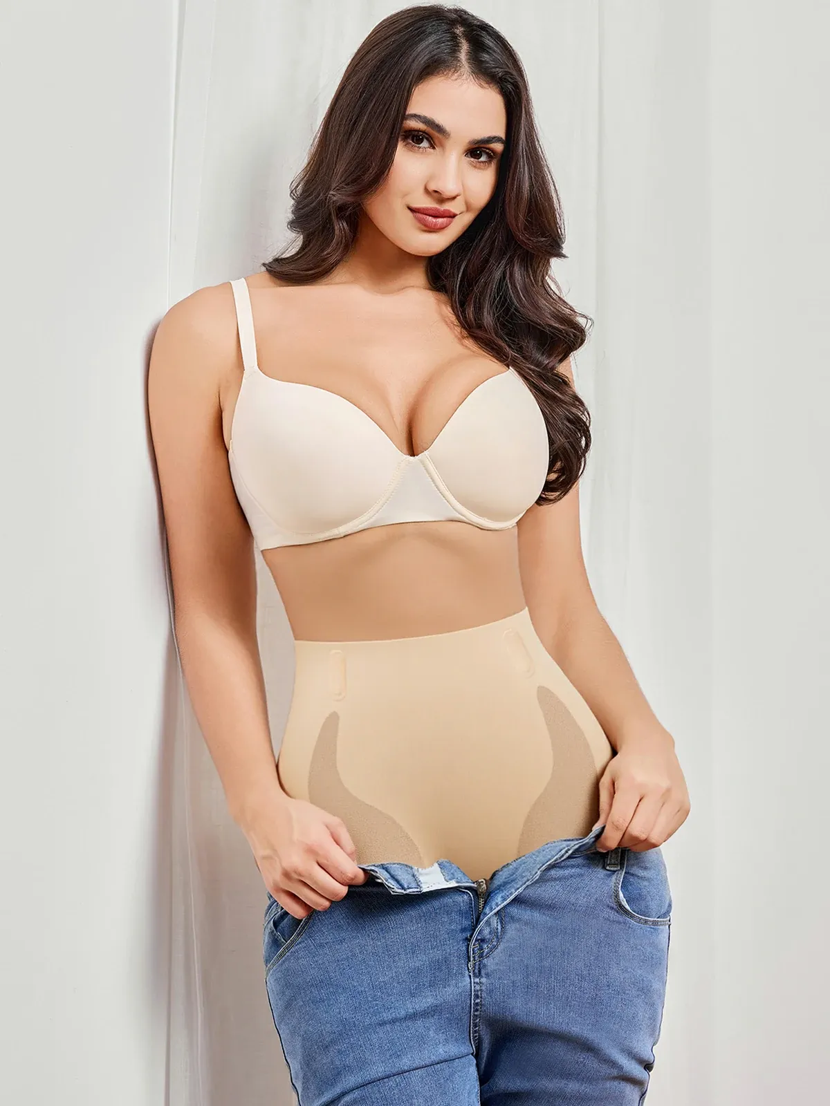 High Waist Belly Smoothing Invisible Shorts