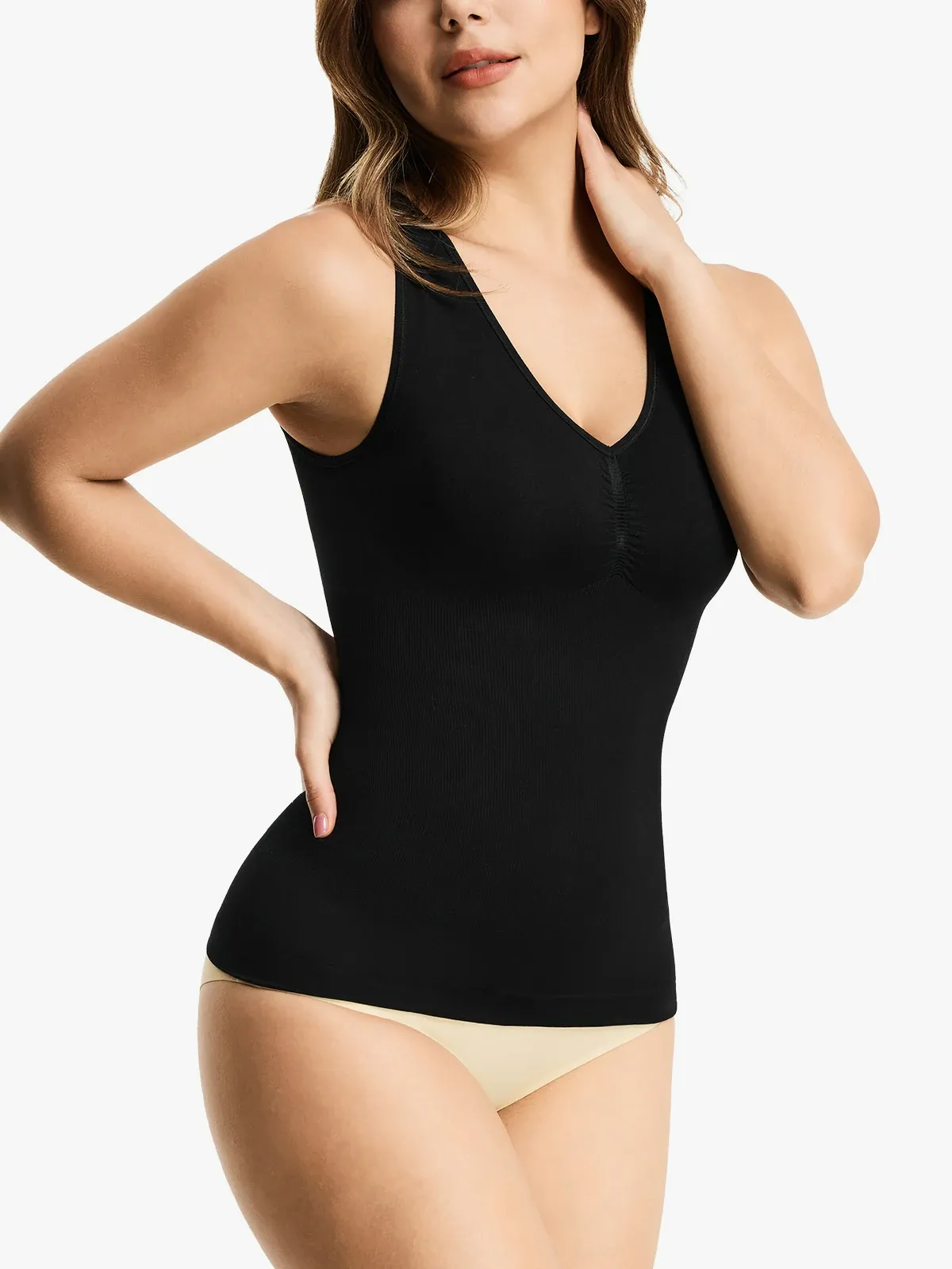 Seamless Breathable Smoothing Shaper Tank Top