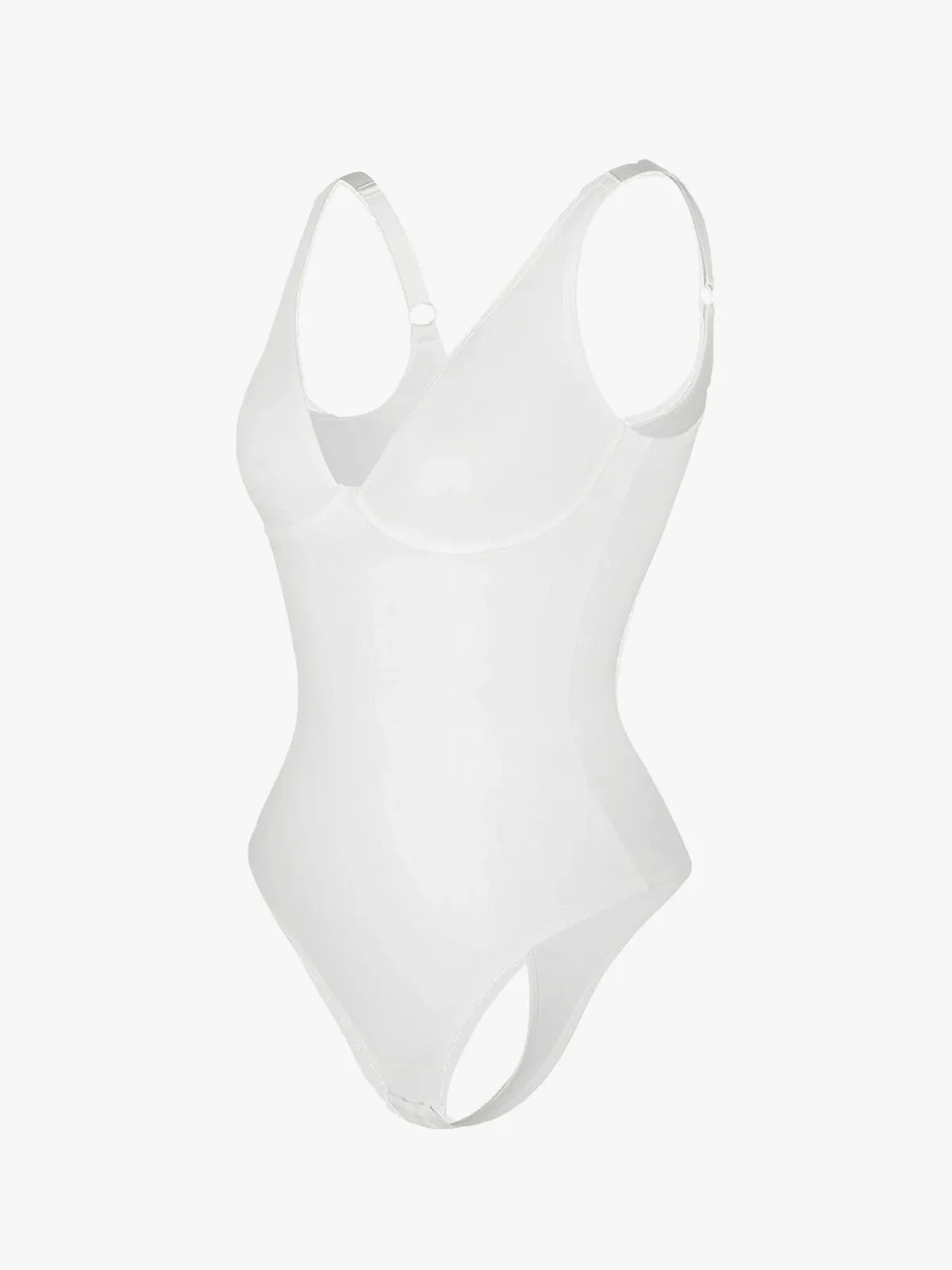 Deep Plunge Underwire Tummy Control Thong Bodysuit