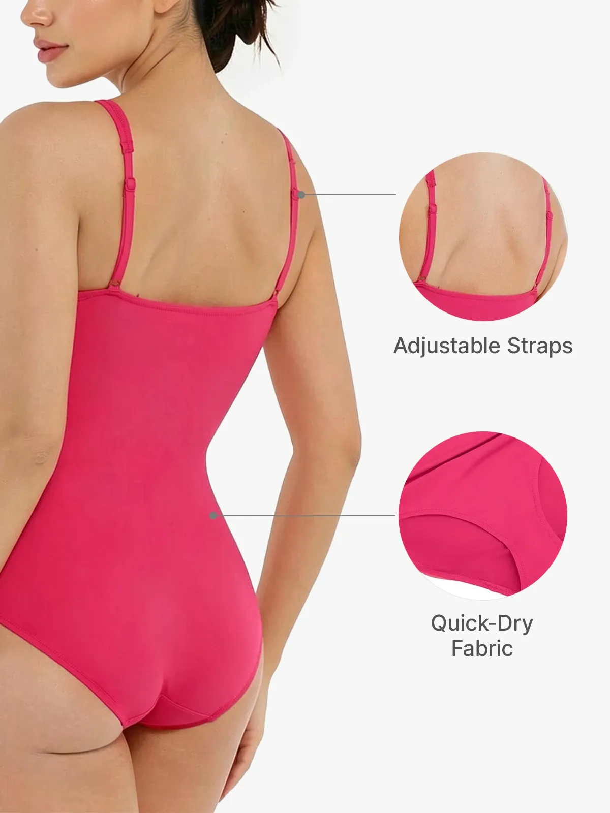 Ruched Twist Front Sculpting One-Piece Swimsuit