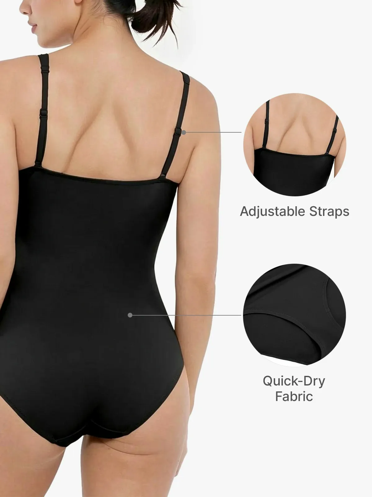 Ruched Twist Front Sculpting One-Piece Swimsuit