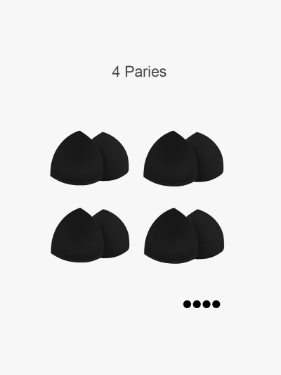 BRABIC 4-Piece Set Bra Pad Inserts Sewn Padded PE001