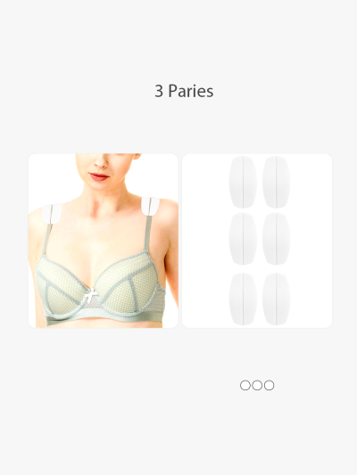 BRABIC Silicone Bra Strap Cushions Strap Holders Comfortable Shoulder ST005