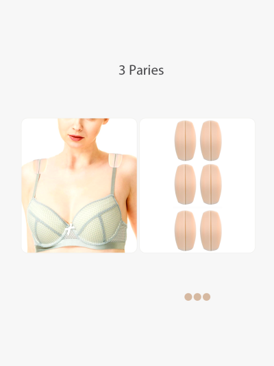 BRABIC Silicone Bra Strap Cushions Strap Holders Comfortable Shoulder ST005