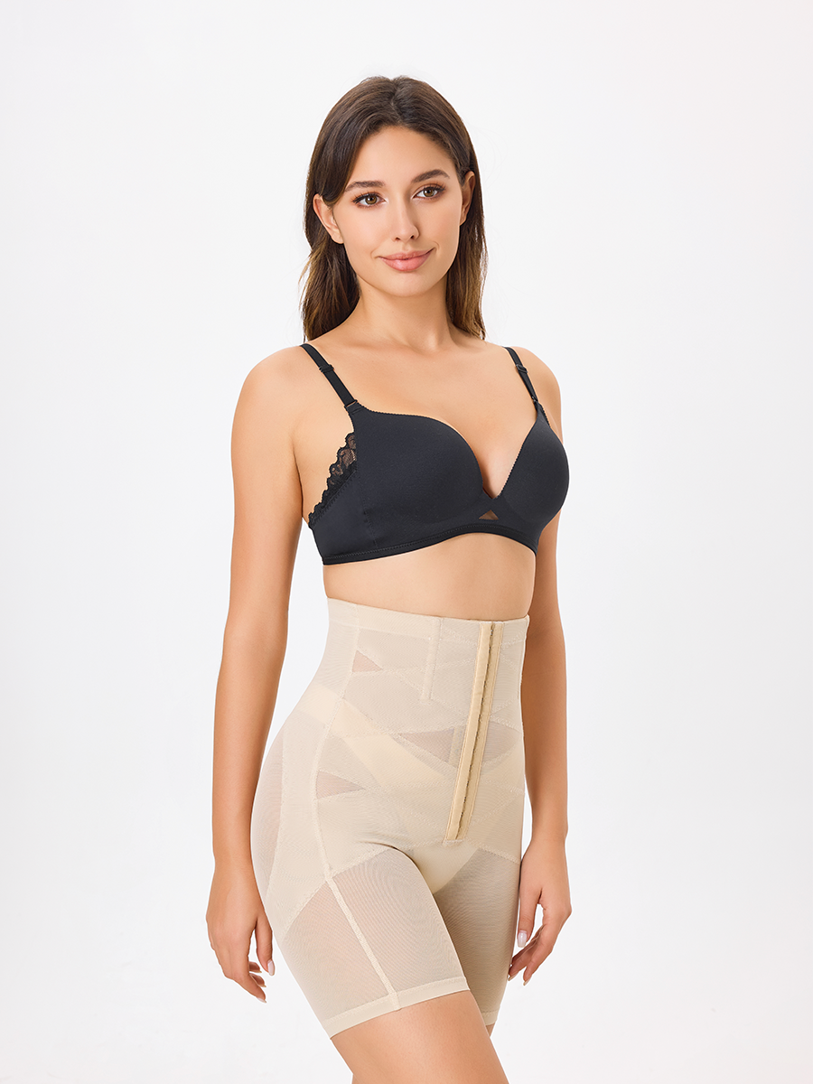 Shapewear for Women Tummy Control High Waisted Body Shaper Thigh Slimmer Shorts-Brabic