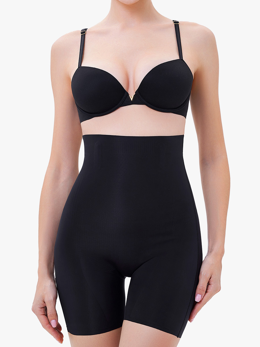 2 Piece Essentials Smooth Seamless Tummy Control High Waist Trainer Th