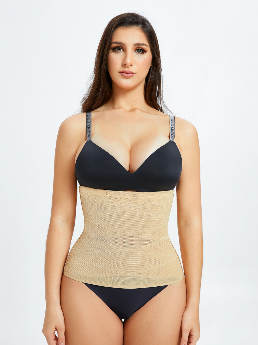 Tummy Control Body Shaper Breathable Mesh Waist Cincher-Brabic