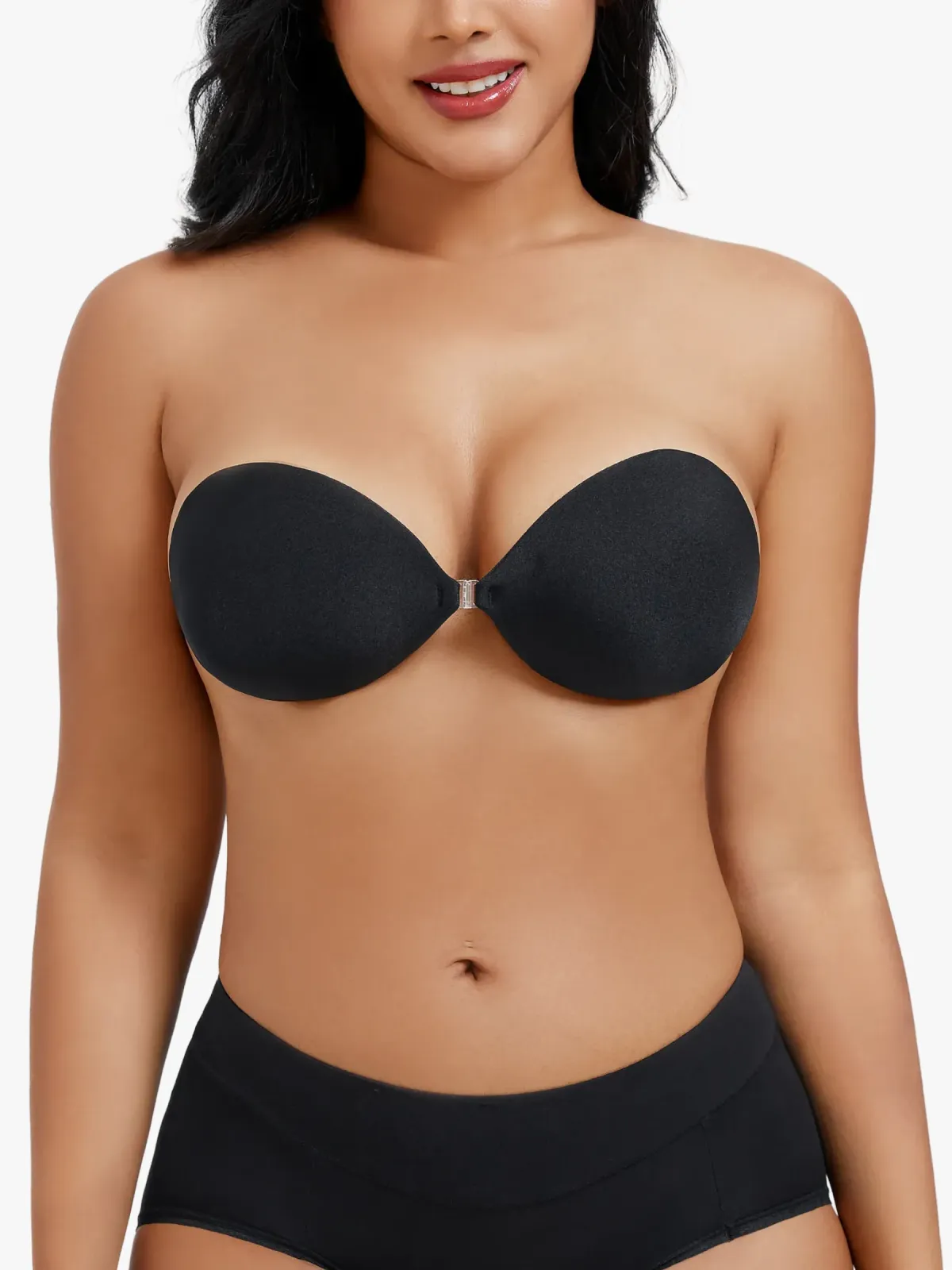 Invisible Strapless Push Up Adhesive Bra
