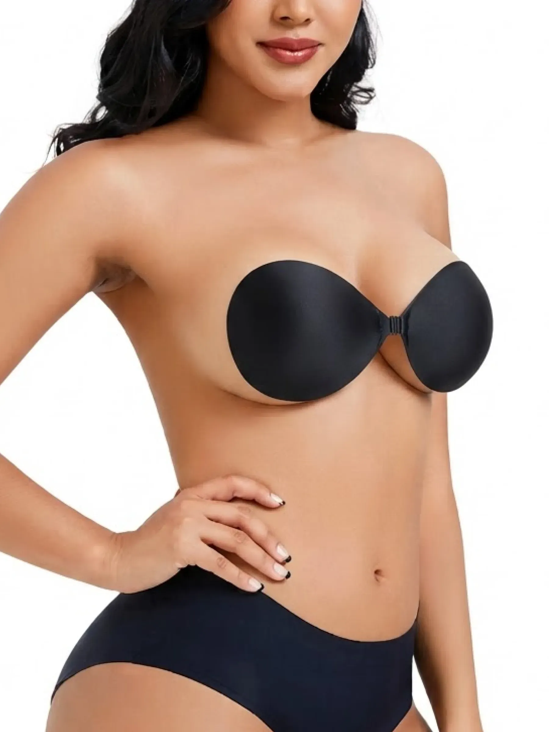 Invisible Strapless Push Up Adhesive Bra