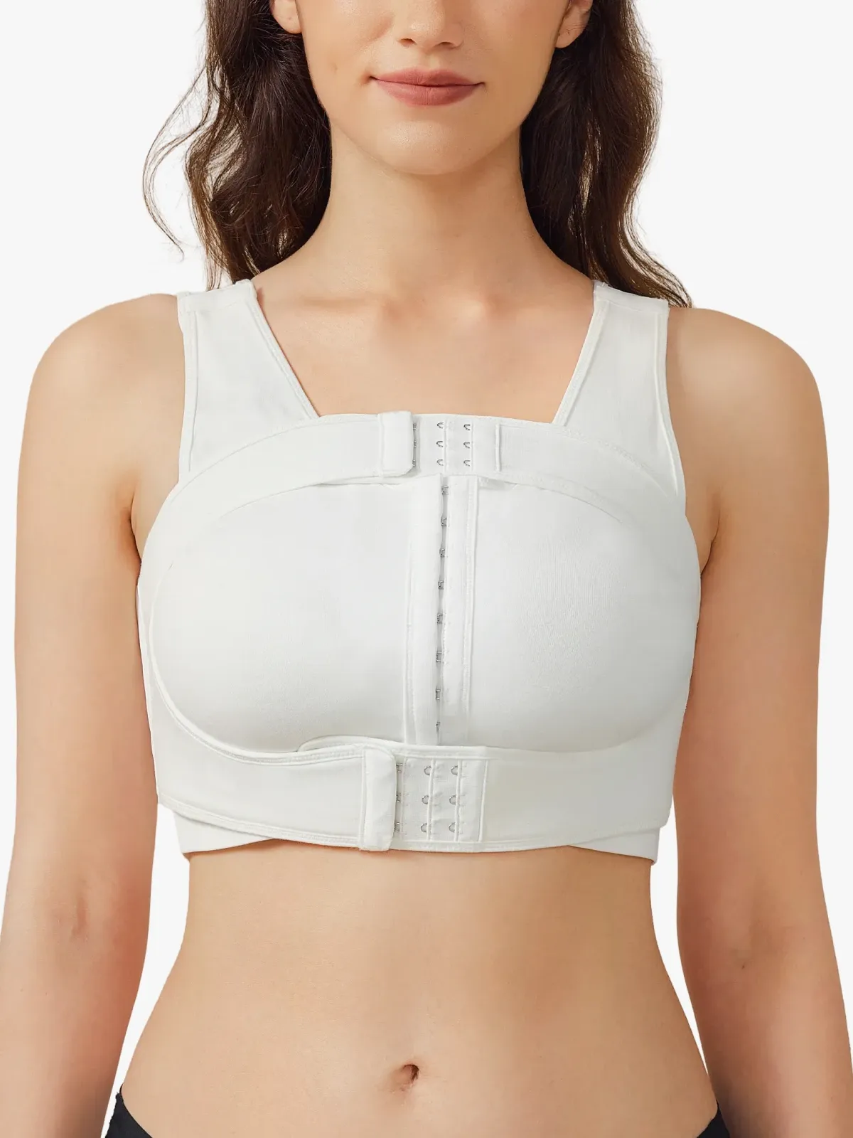 Front‑Closure Wireless Full‑Coverage Mastectomy Post‑Surgery Bra