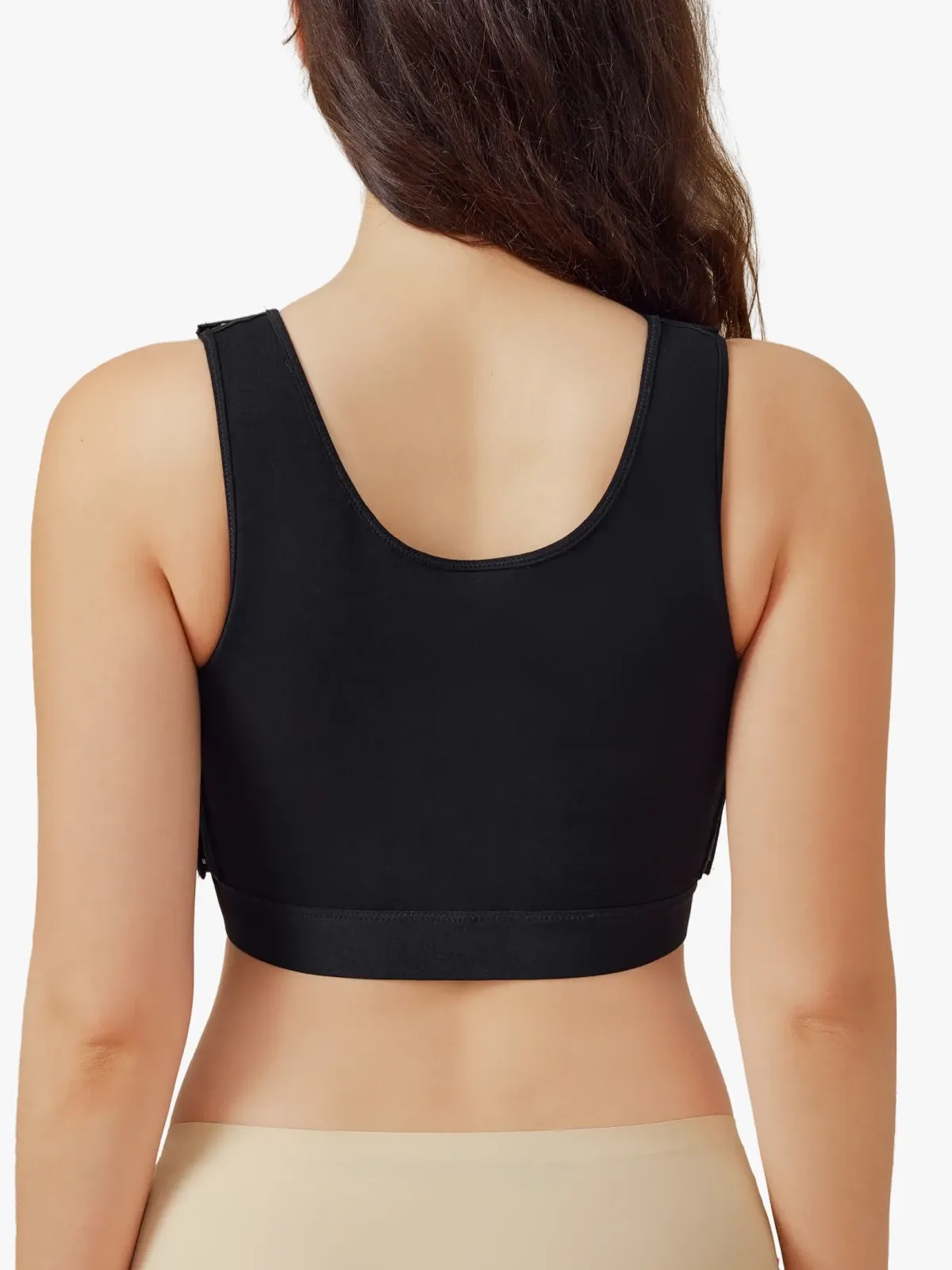 Front‑Closure Wireless Full‑Coverage Mastectomy Post‑Surgery Bra