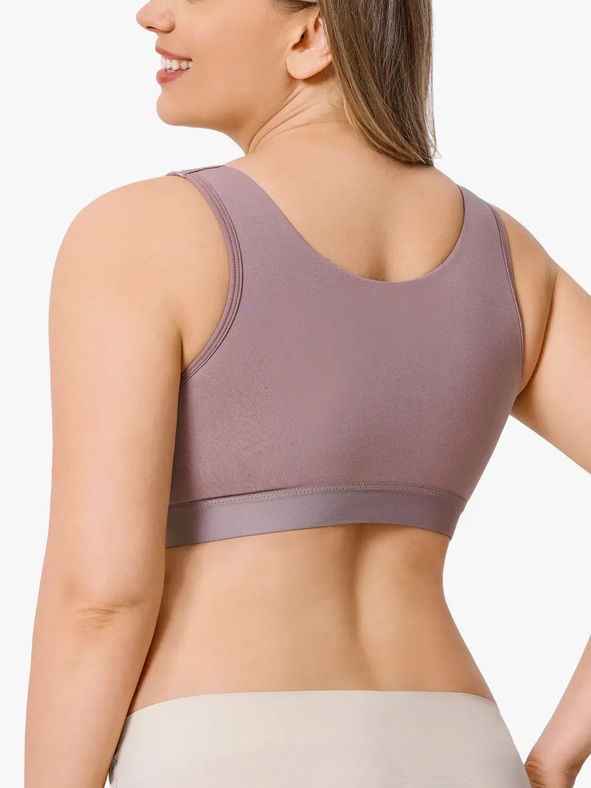 Front Closure Adjustable Comfort Mastectomy Everyday Bra 