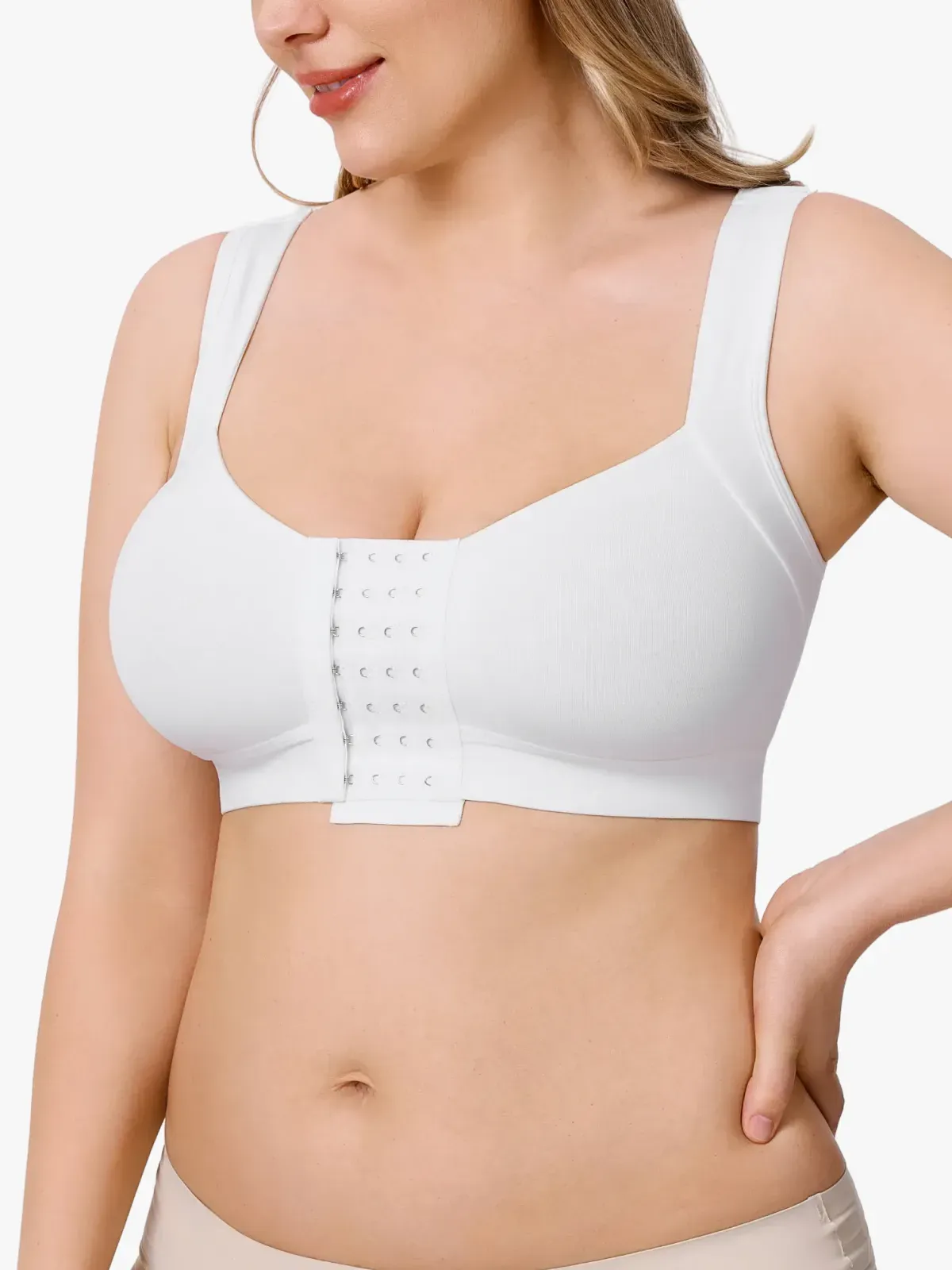 Front Closure Adjustable Comfort Mastectomy Everyday Bra 