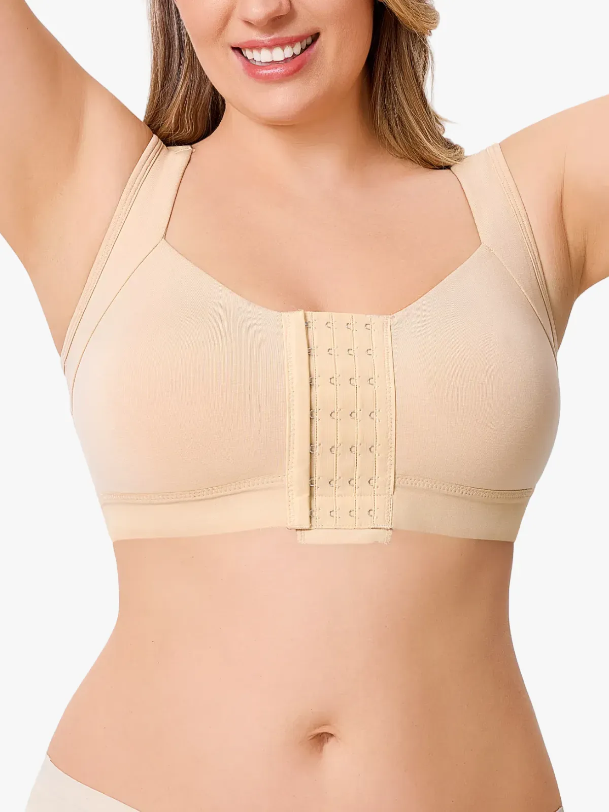 Front Closure Adjustable Comfort Mastectomy Everyday Bra 