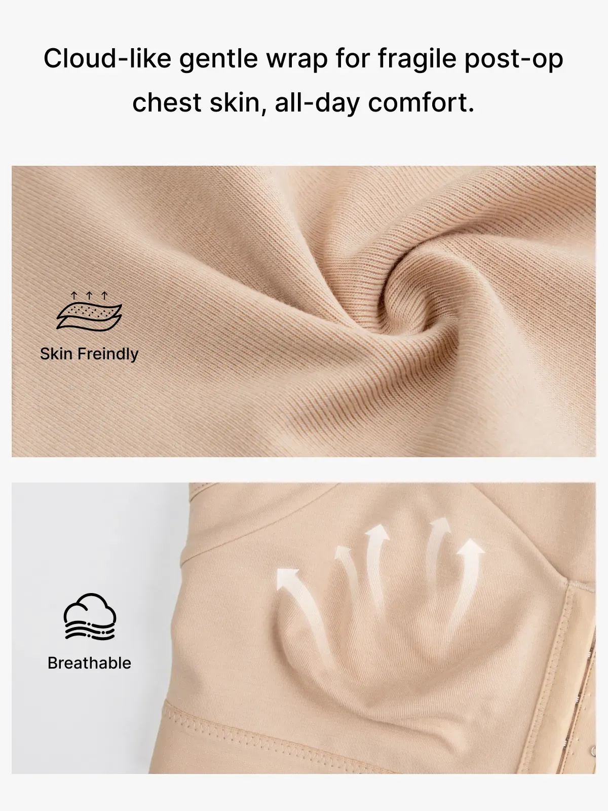 Front Closure Adjustable Comfort Mastectomy Everyday Bra 