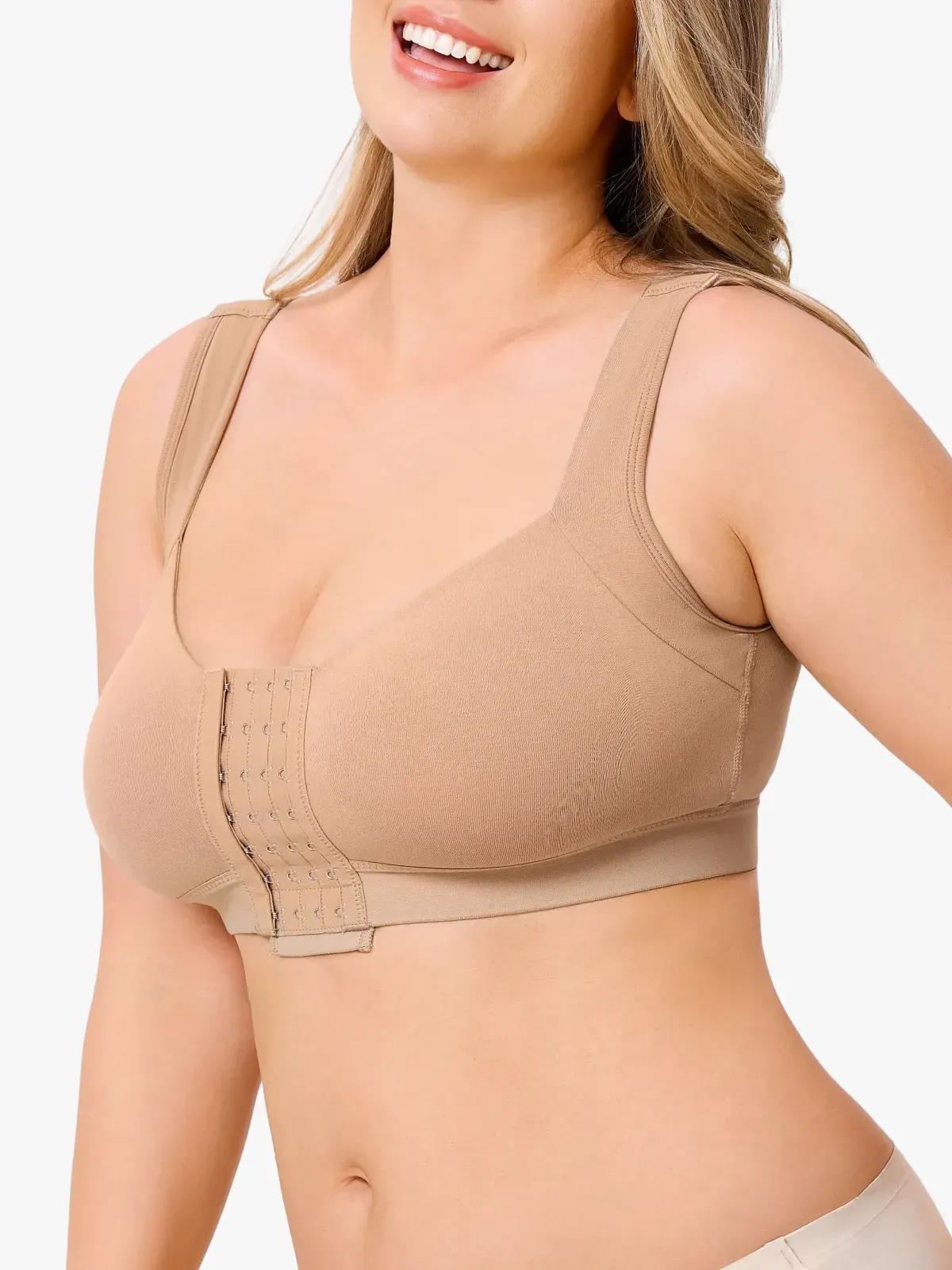 Front Closure Adjustable Comfort Mastectomy Everyday Bra 