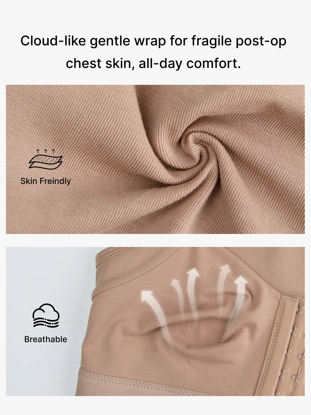 Front Closure Adjustable Comfort Mastectomy Everyday Bra 