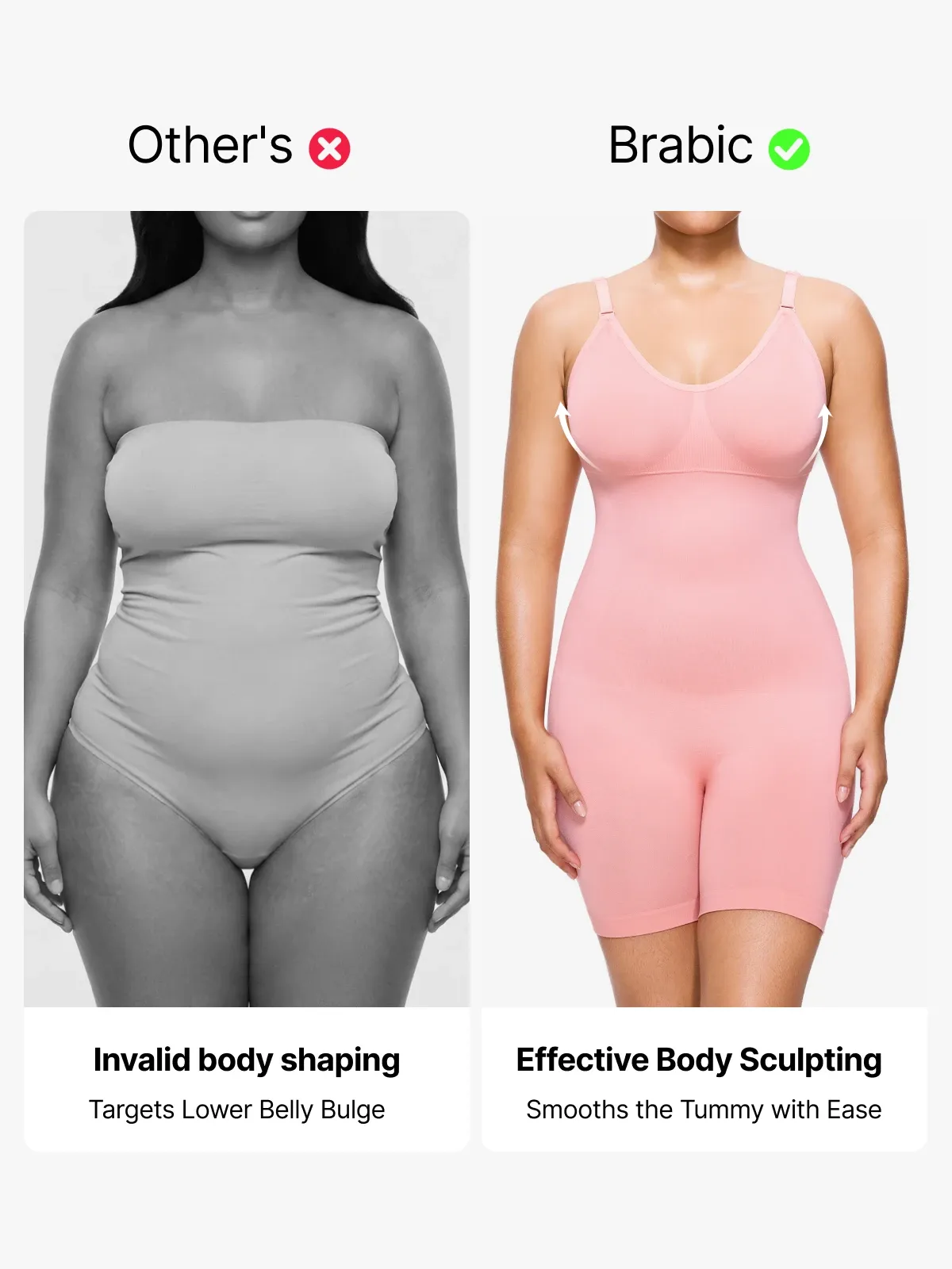 Mesh Double Smoothing Tank Mid-Thigh Bodysuit