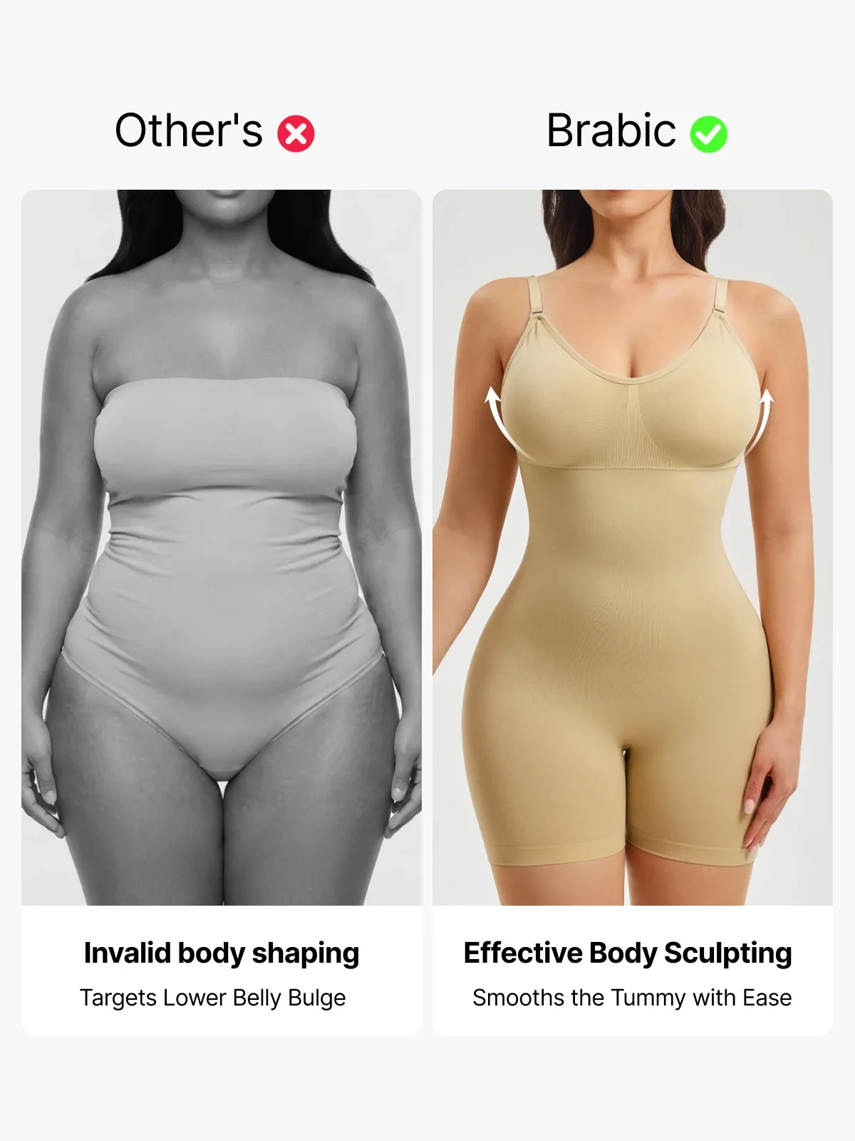 Mesh Double Smoothing Tank Mid-Thigh Bodysuit