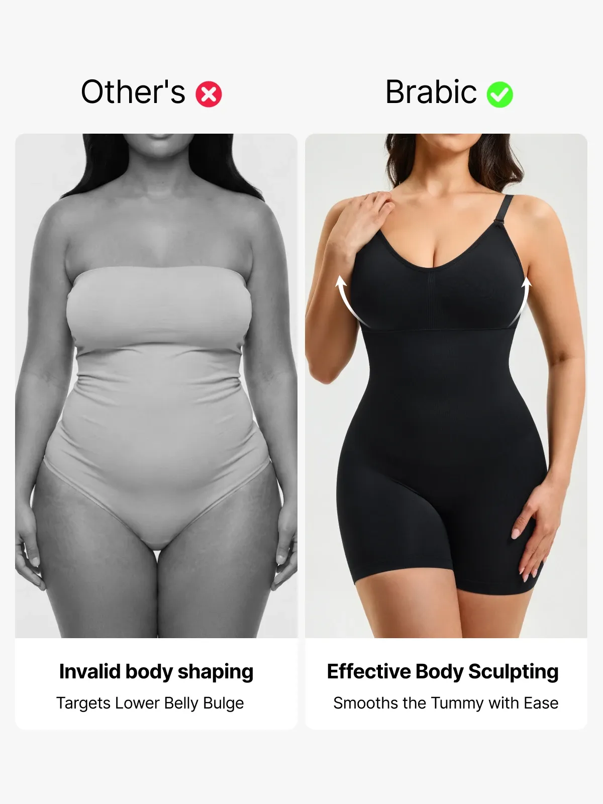 Mesh Double Smoothing Tank Mid-Thigh Bodysuit