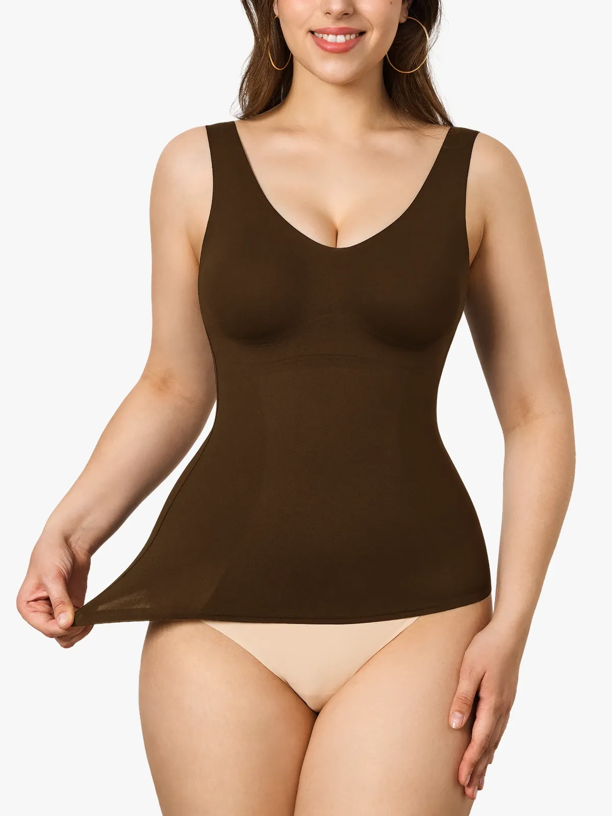 Seamless Tummy Control Smoothing Shaper Tank Top
