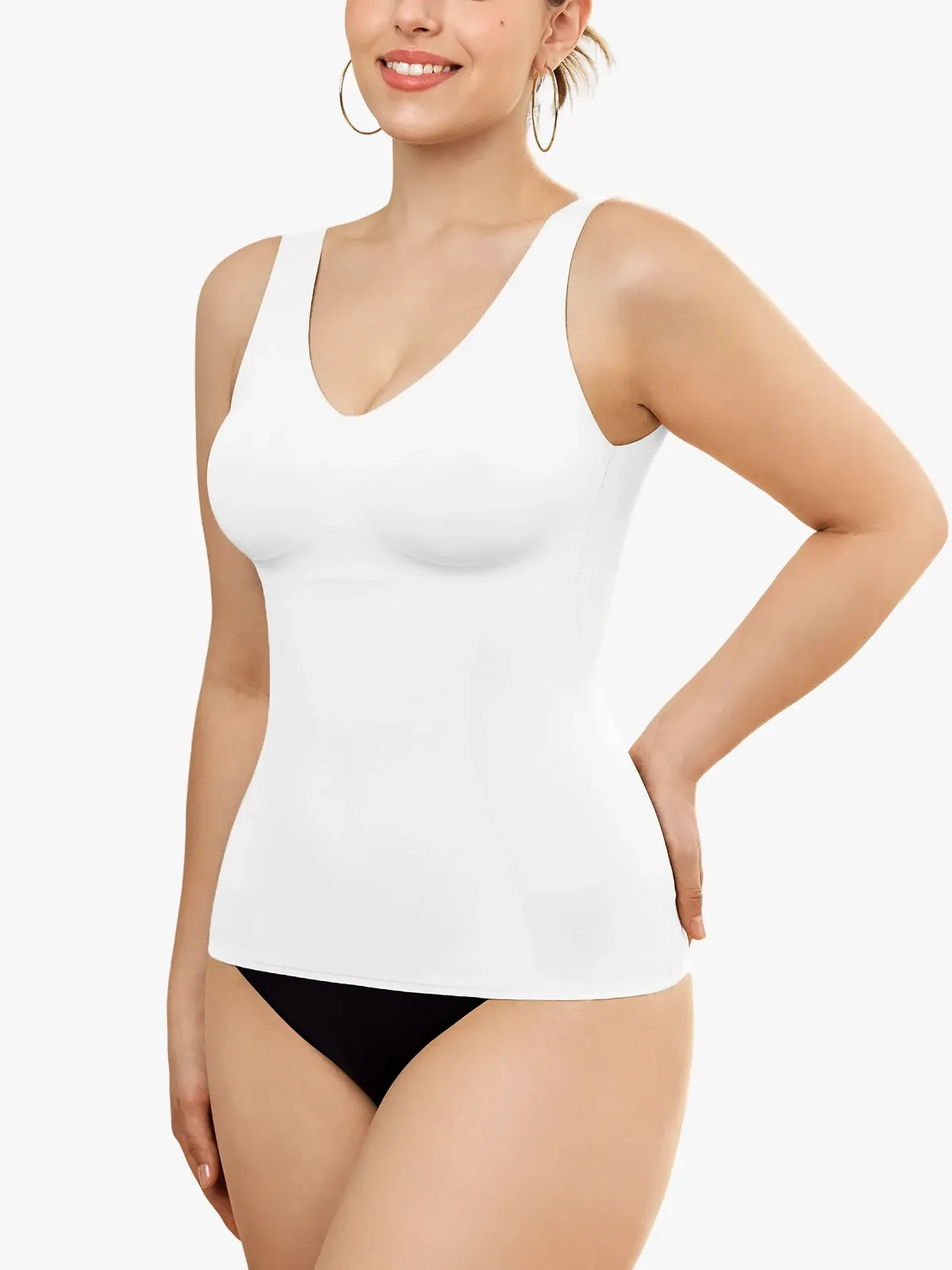 Seamless Tummy Control Smoothing Shaper Tank Top